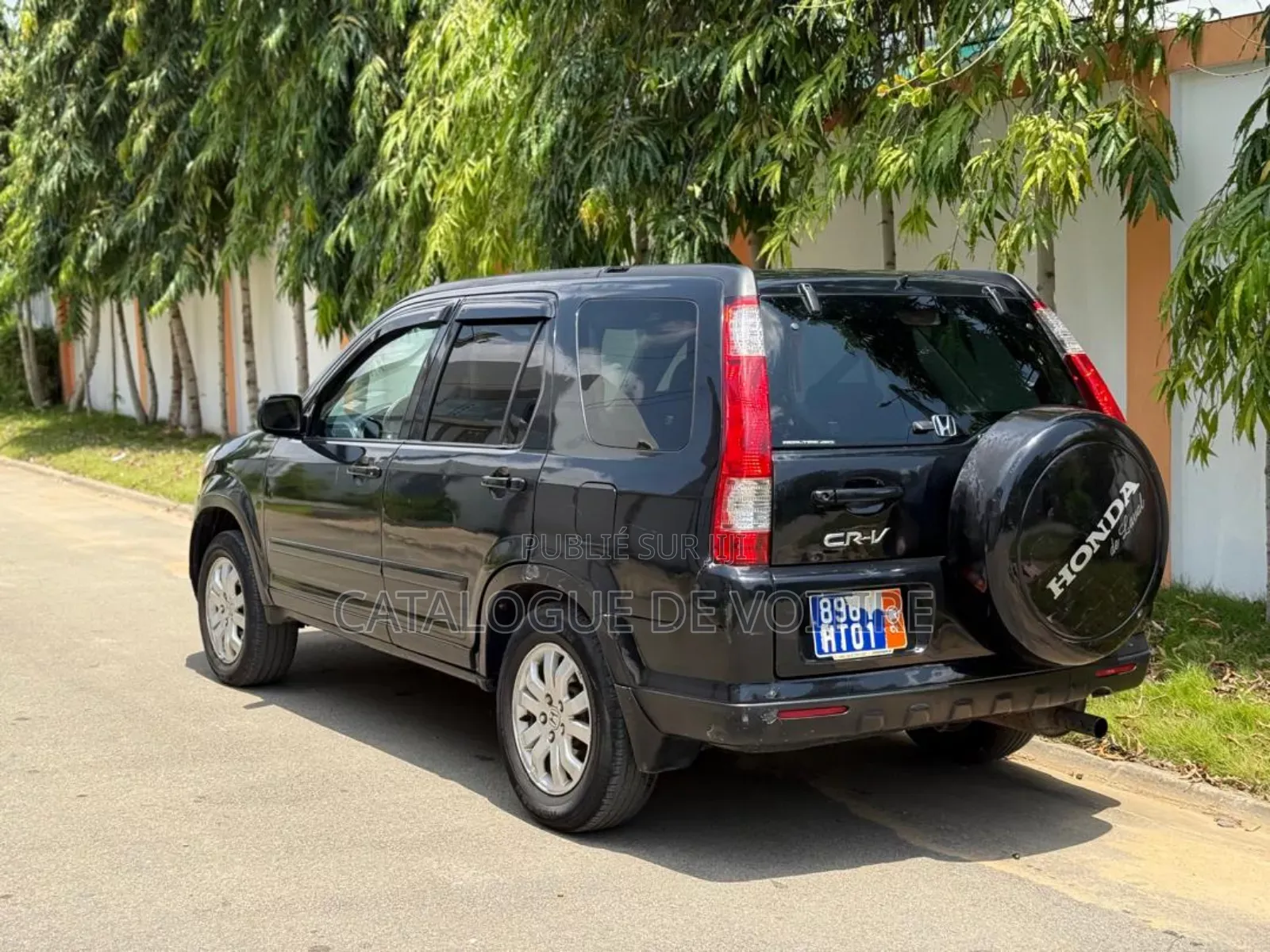 Honda CR-V 2008 Noir