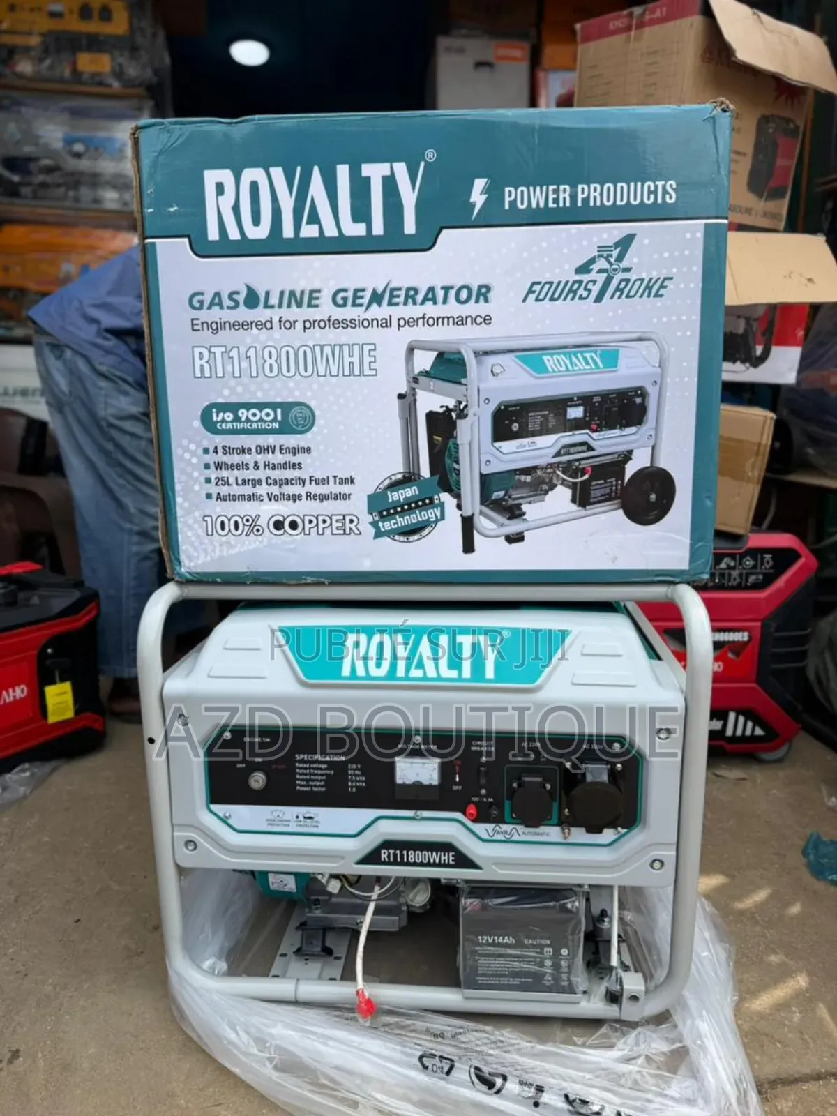 Groupe Électrogène Essence De 8kva