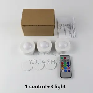 Lampe Led Multicolores Avec Télécommande 3 À 5500 Et 6 À 10000