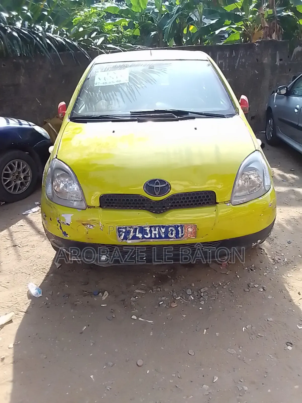 Toyota Yaris 1.0 MMT 2005 Jaune