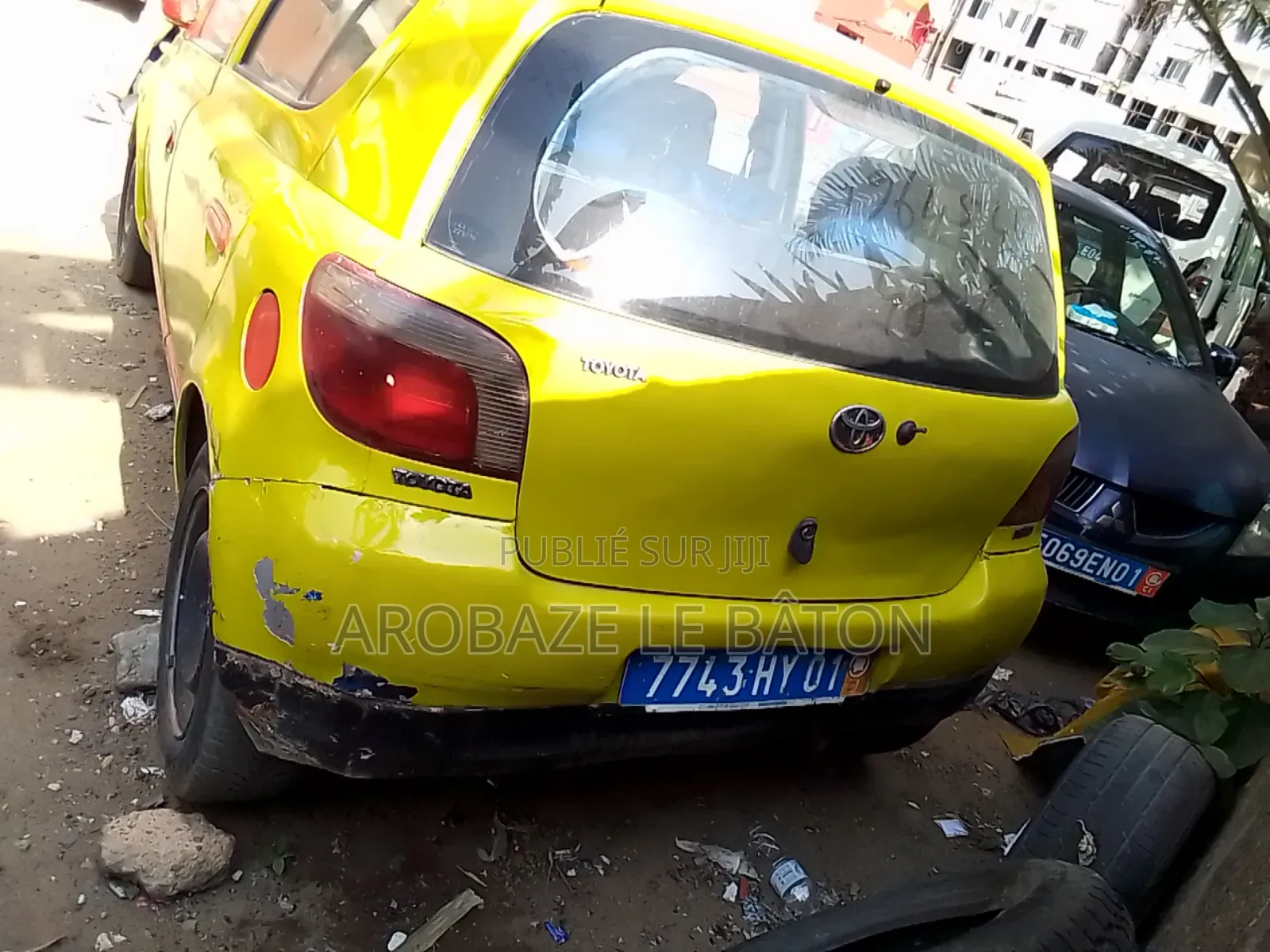 Toyota Yaris 1.0 MMT 2005 Jaune