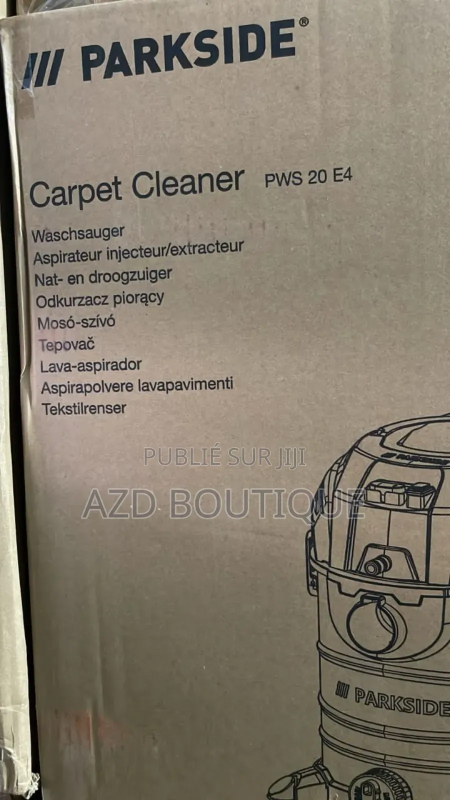 Aspirateur Injecteur Extracteur Parkside