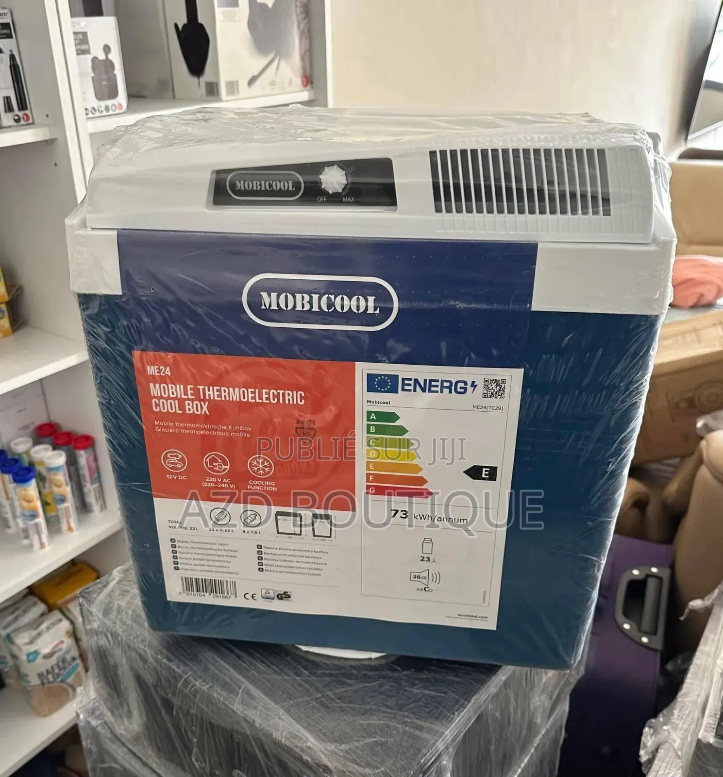 Glacière Thermoélectrique De 23 Et 26 Litres Ideal Pour Camping Etc