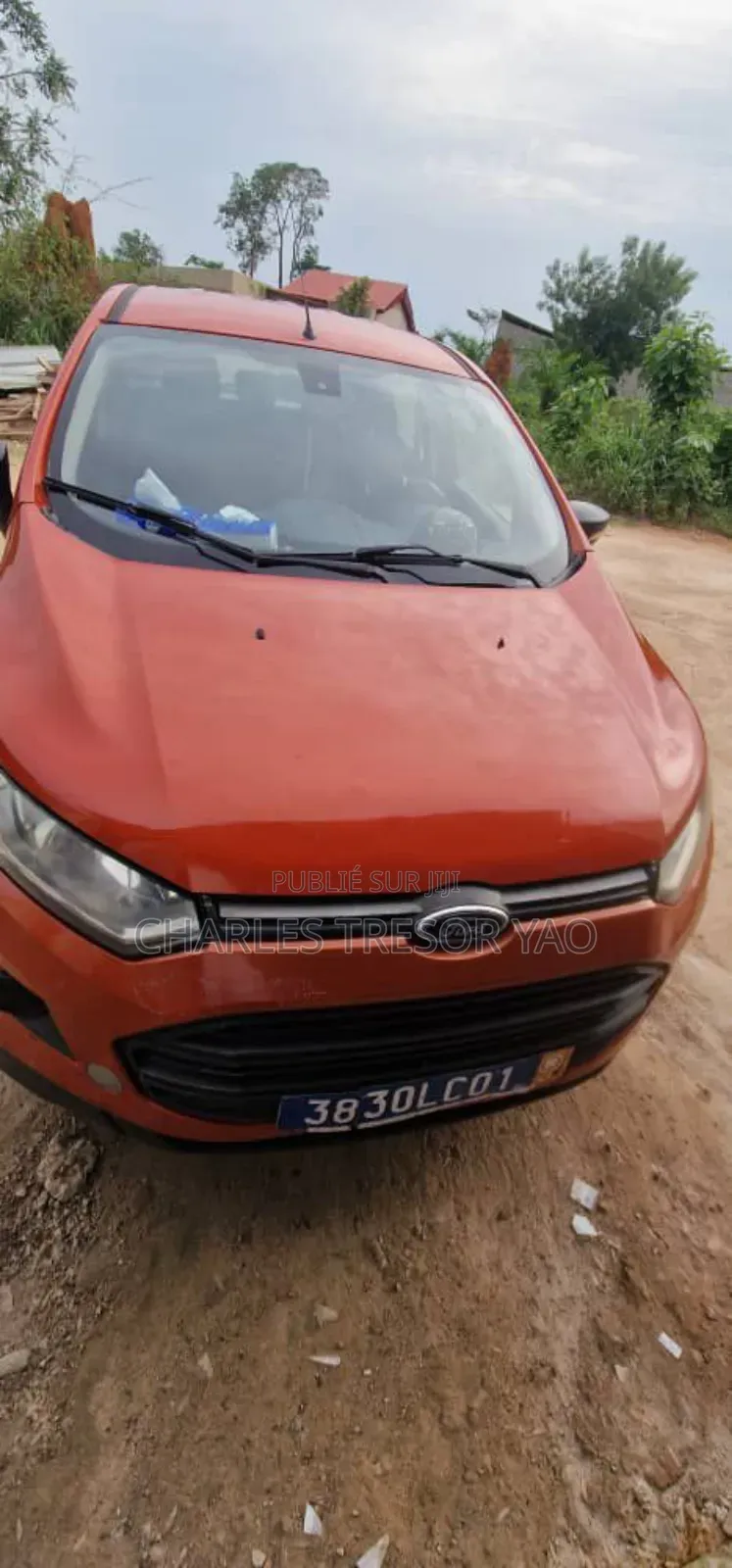 Ford Ecosport 2017 Orange