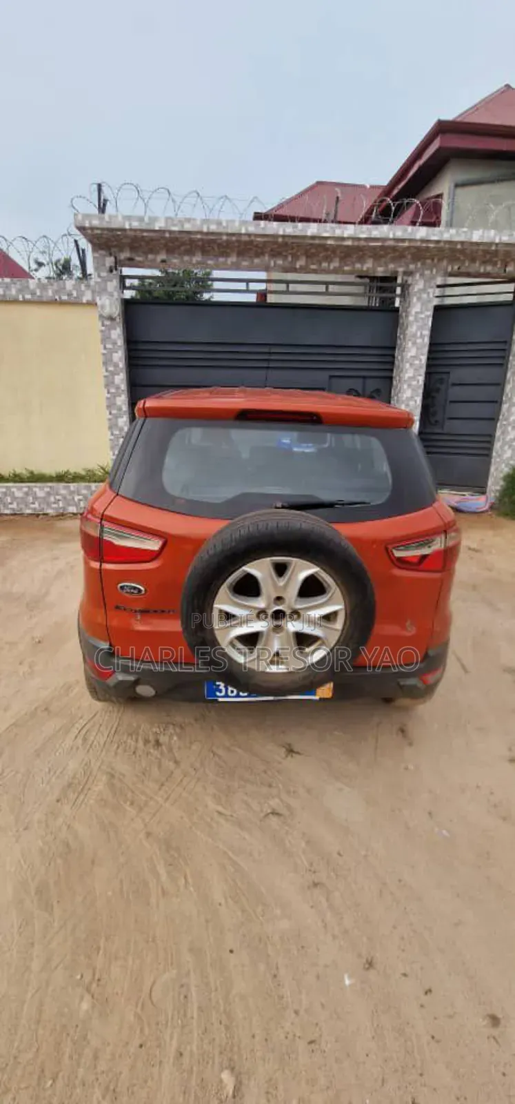 Ford Ecosport 2017 Orange