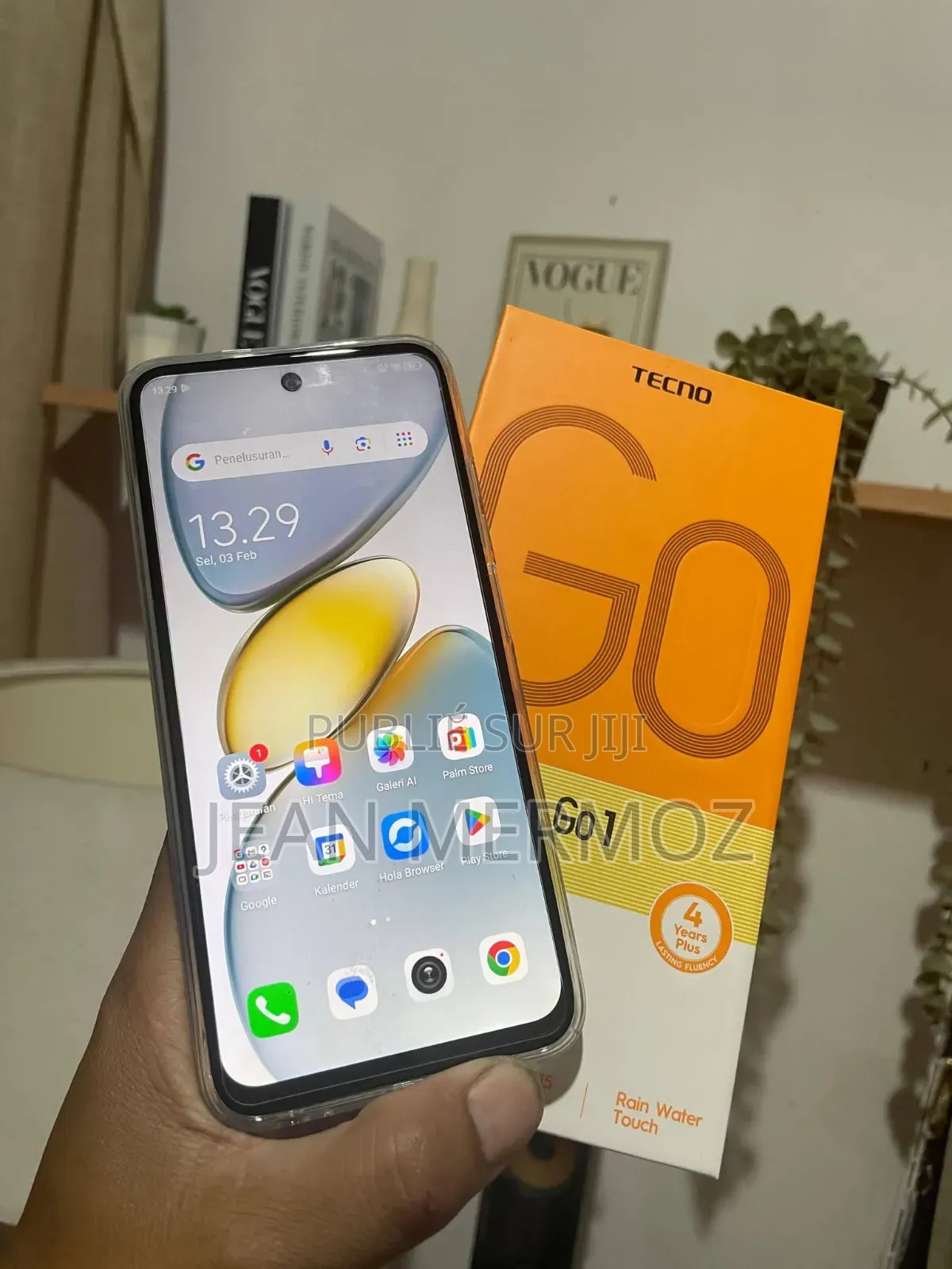 Nouveau Tecno Spark Go 128 GB Blanc