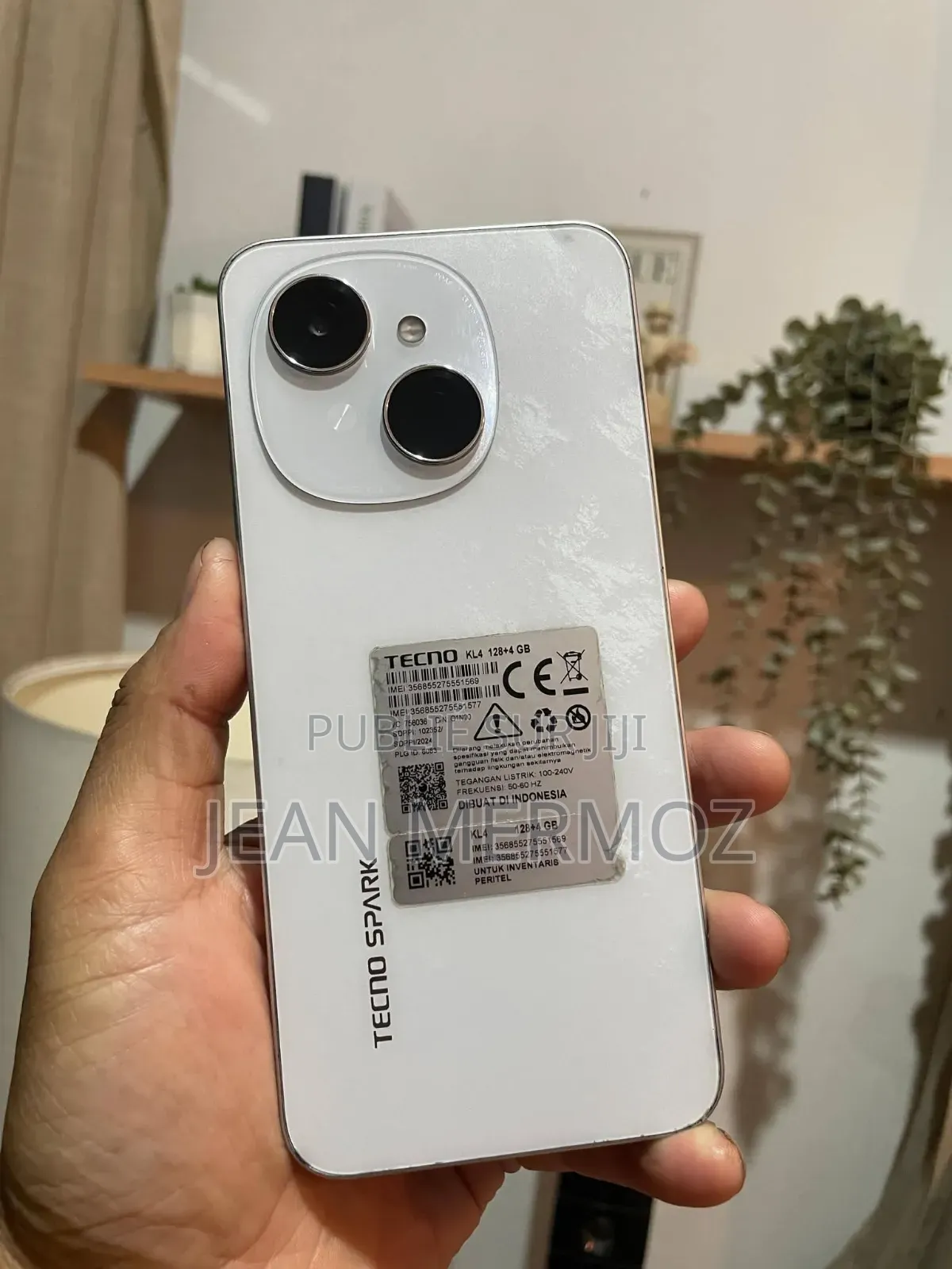 Nouveau Tecno Spark Go 128 GB Blanc