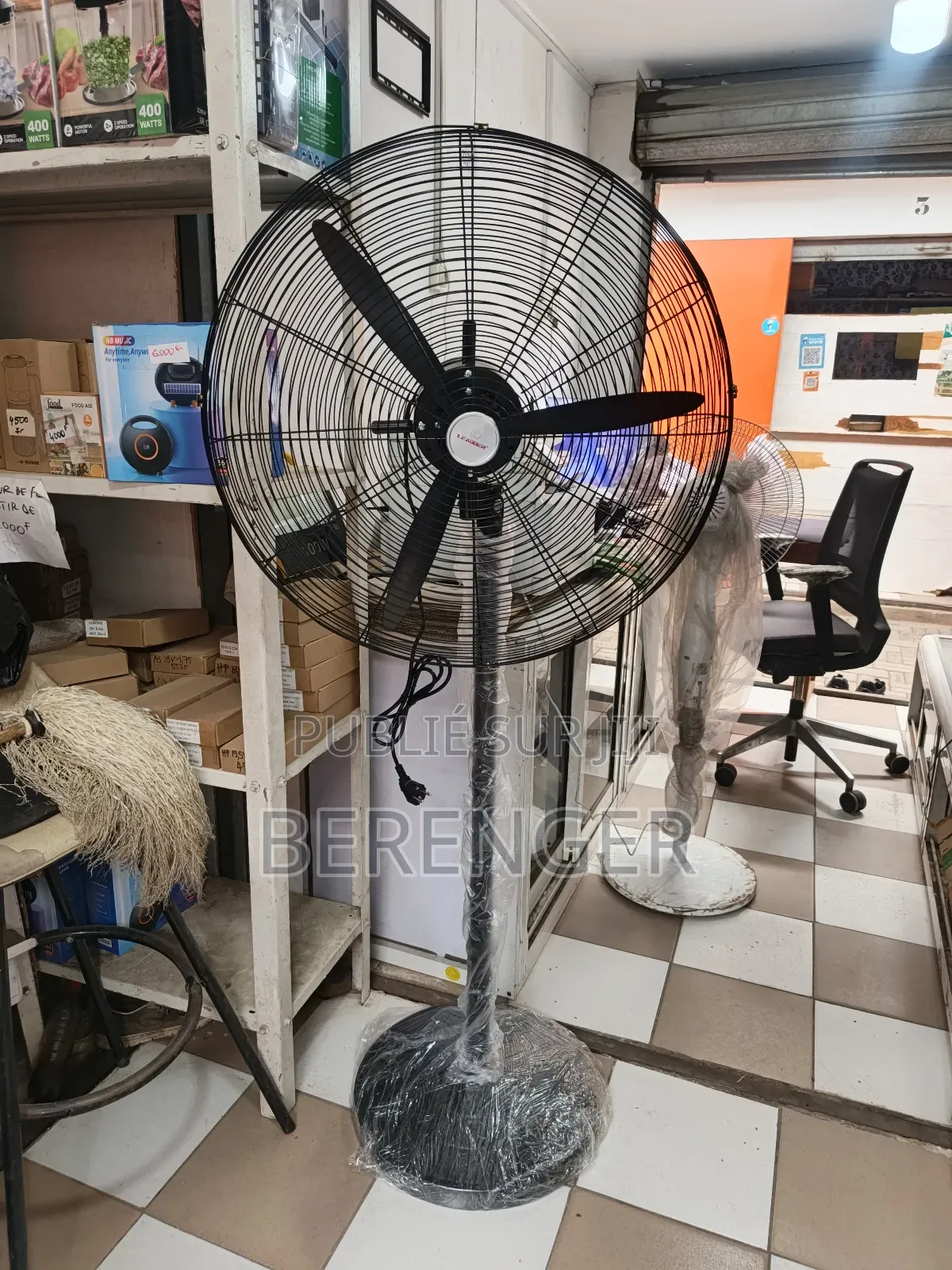 Ventilateur Industriel 26 Pouces 2 en 1