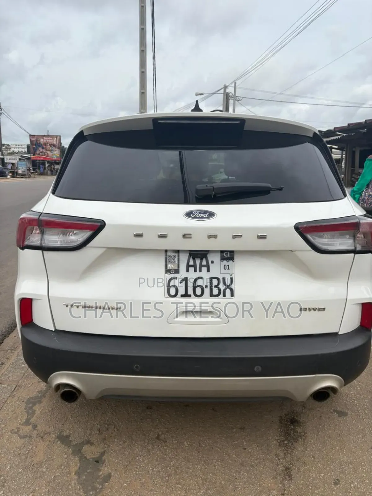 Ford Escape S 2021 Blanc