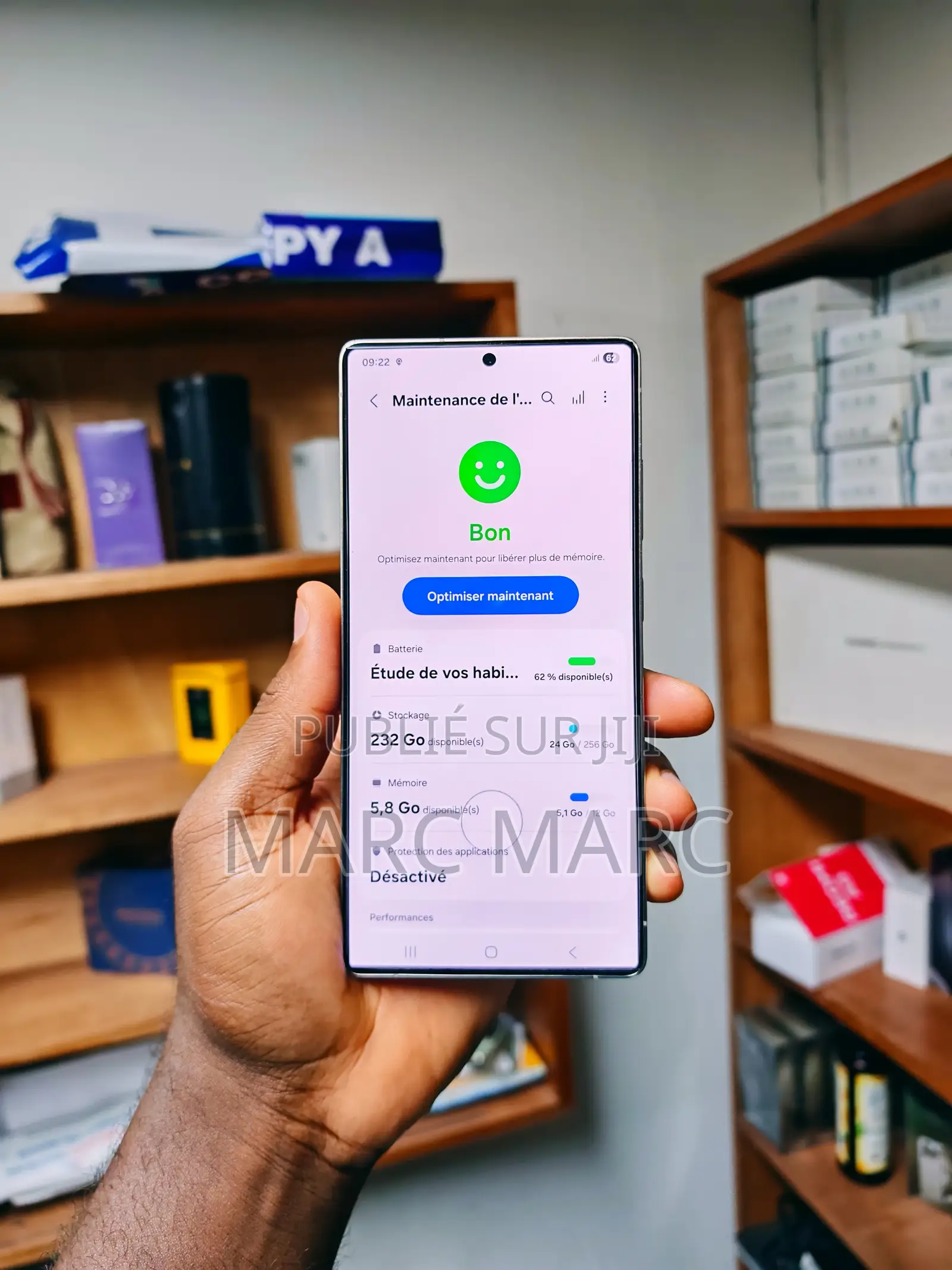 Nouveau Samsung Galaxy S25 Ultra 256 GB Doré