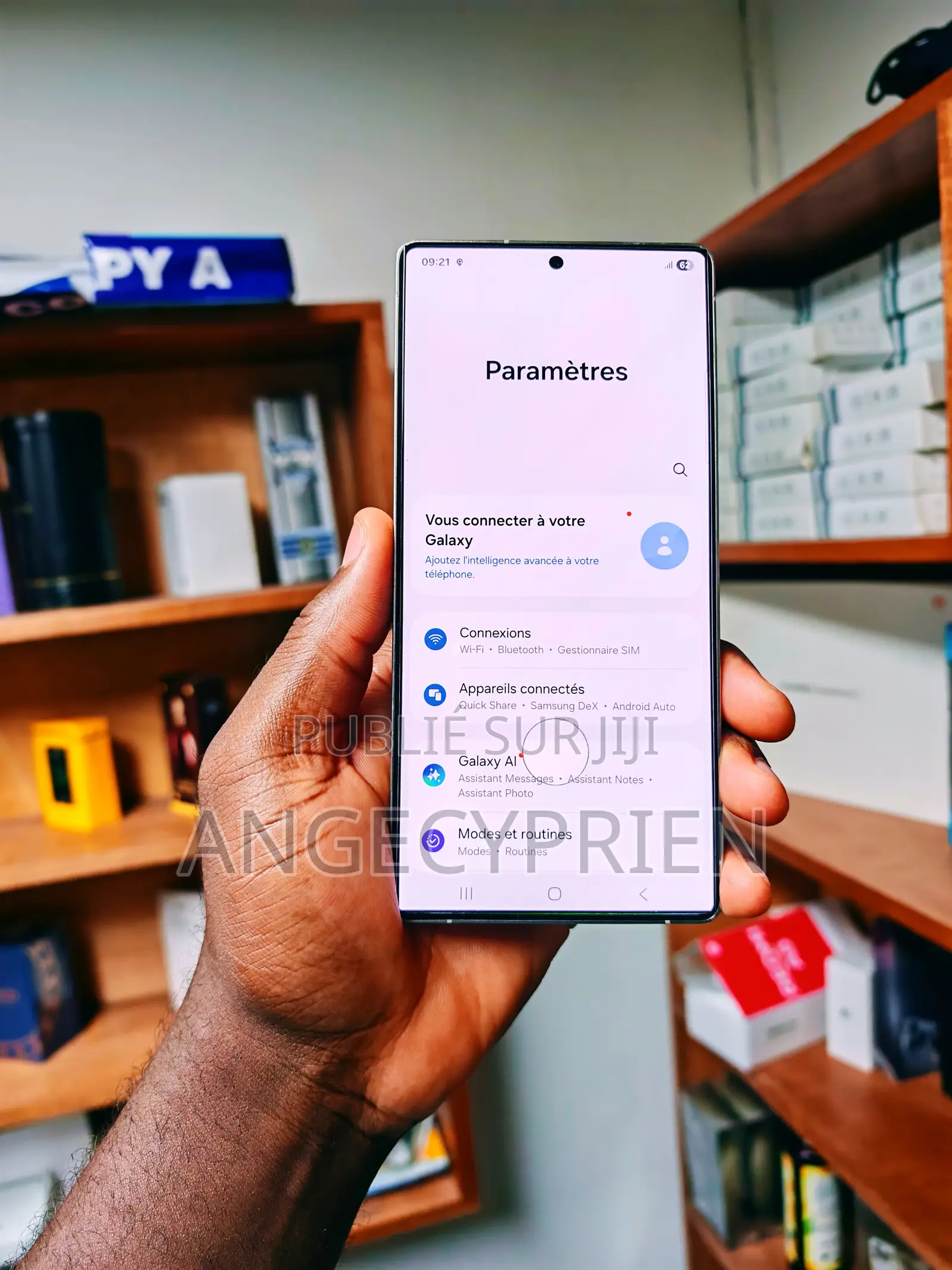 Nouveau Samsung Galaxy S25 Ultra 256 GB Doré