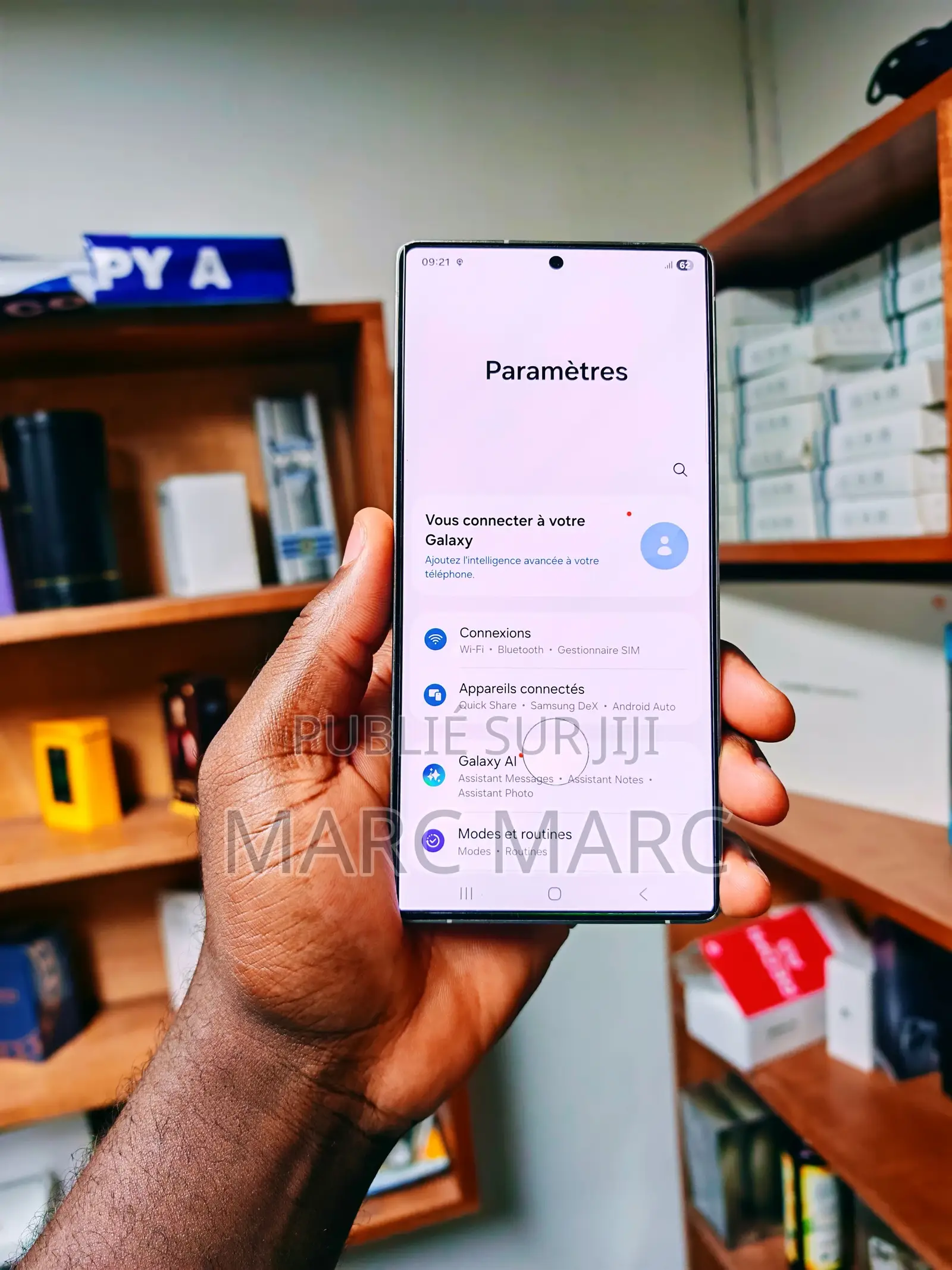 Nouveau Samsung Galaxy S25 Ultra 256 GB Doré