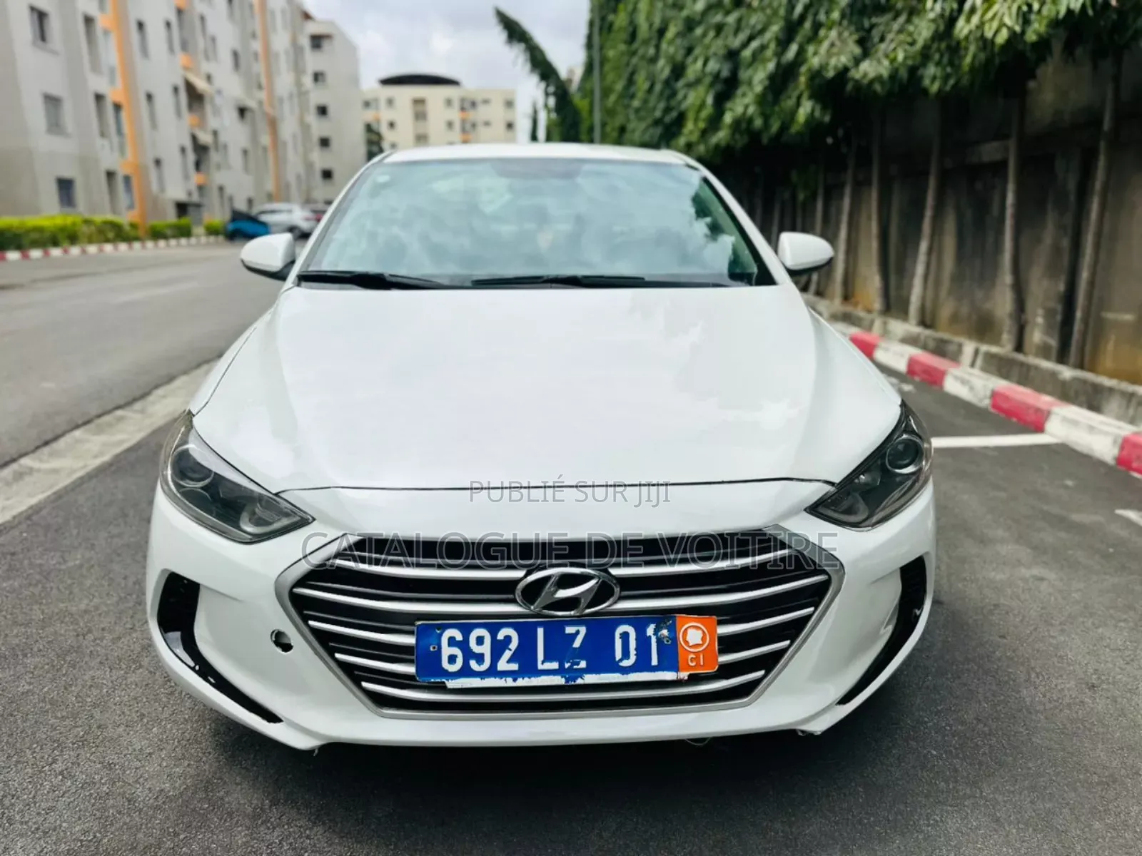 Hyundai Elantra 2018 Blanc