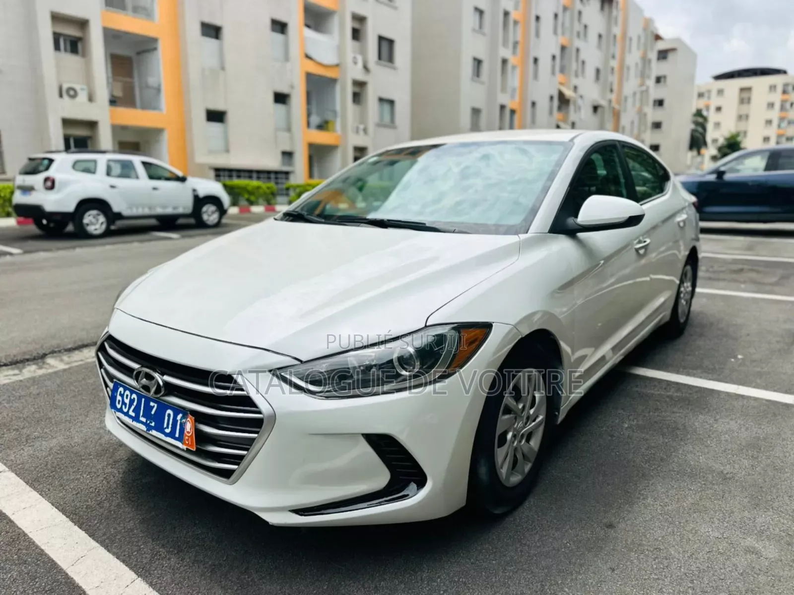 Hyundai Elantra 2018 Blanc