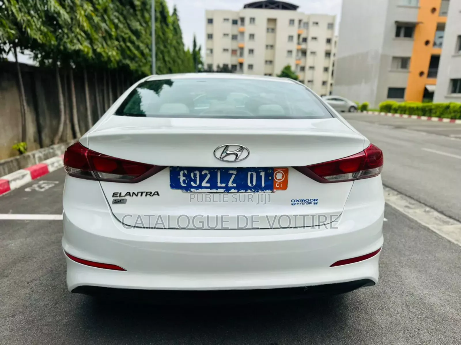 Hyundai Elantra 2018 Blanc