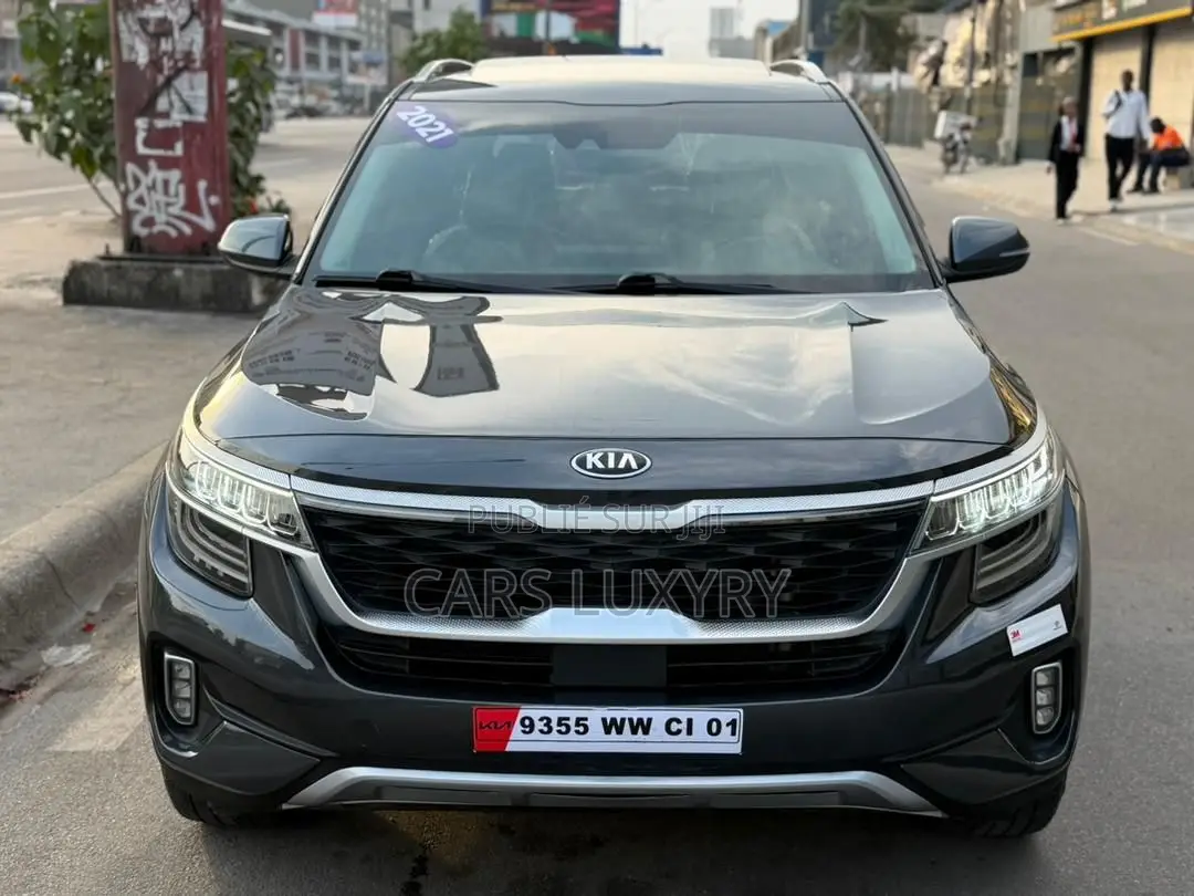 Kia Seltos 1.6 T-GDI 4WD 2021 Argenté