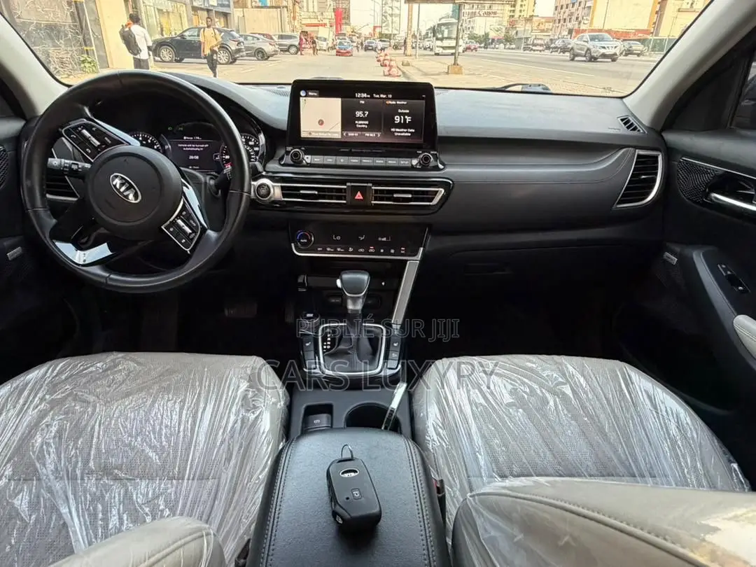 Kia Seltos 1.6 T-GDI 4WD 2021 Argenté