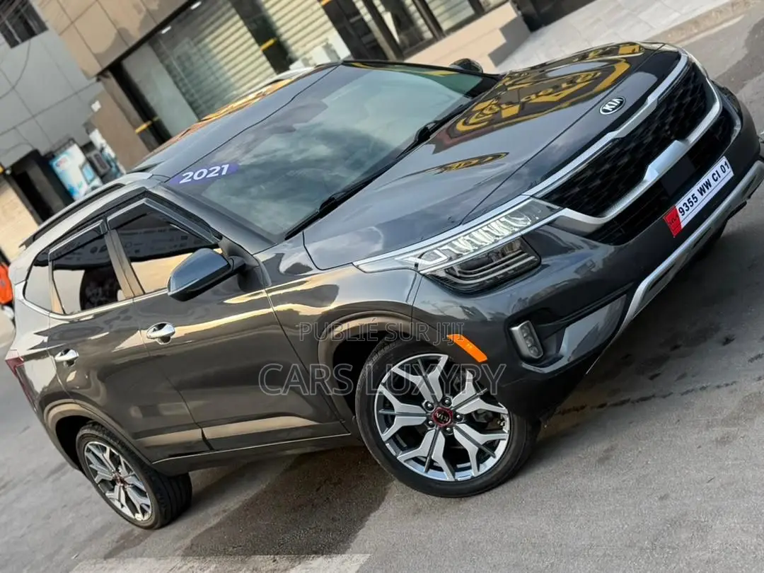 Kia Seltos 1.6 T-GDI 4WD 2021 Argenté