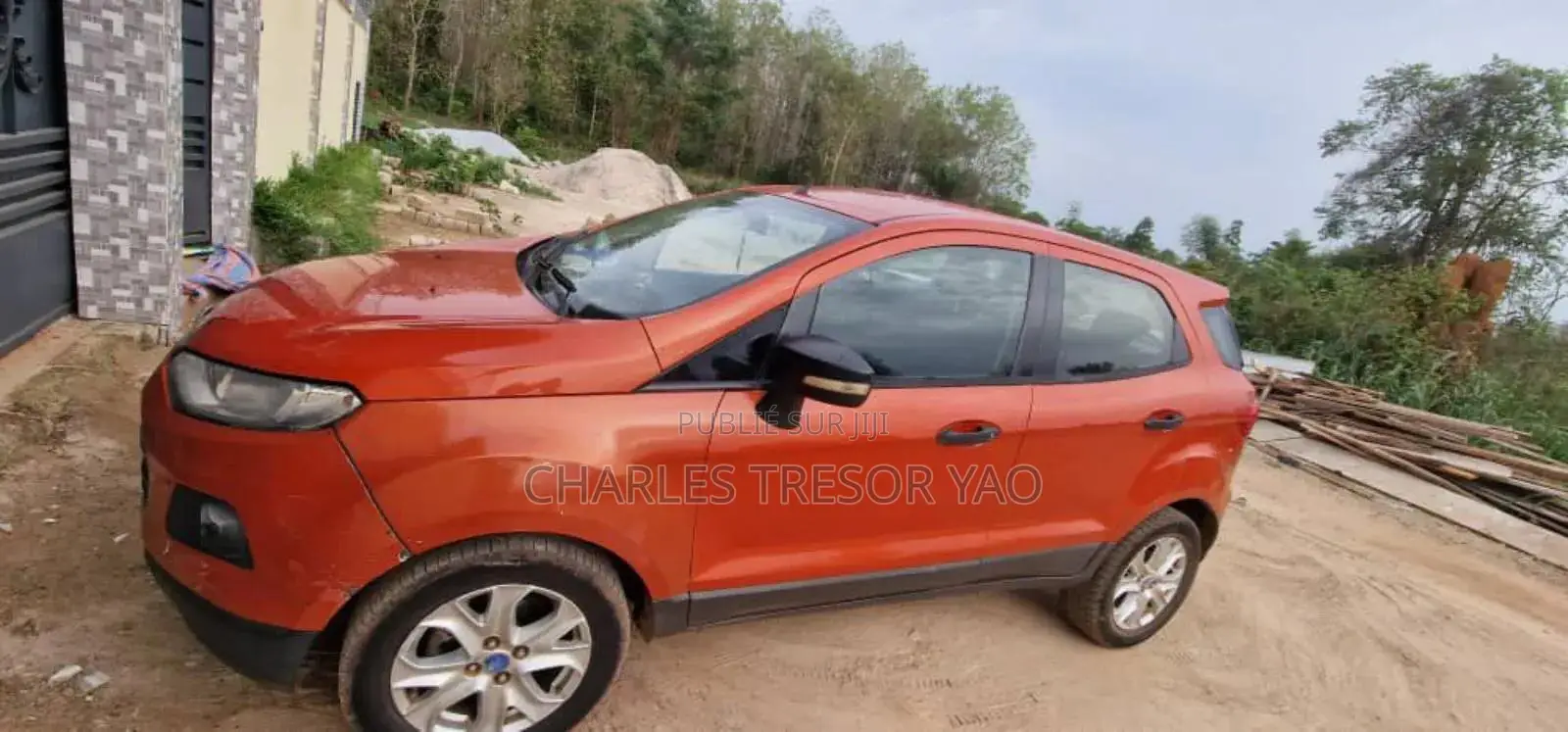 Ford Ecosport 2017 Orange