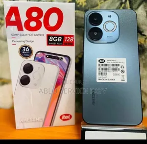 Nouveau Itel A80 128 GB Blanc