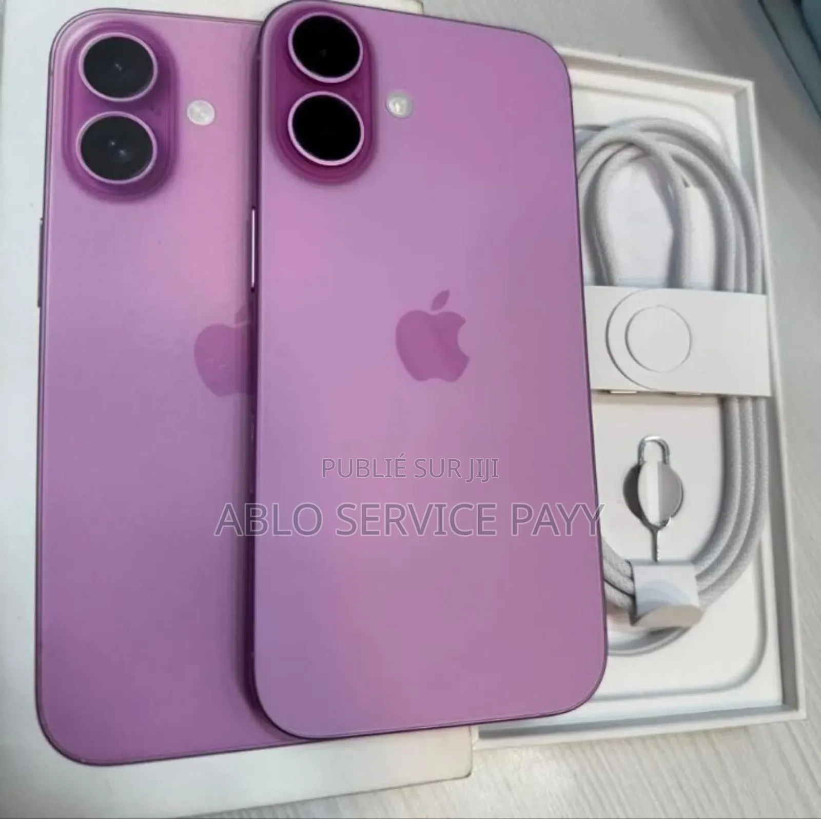Nouveau Apple iPhone 16 256 GB Violet