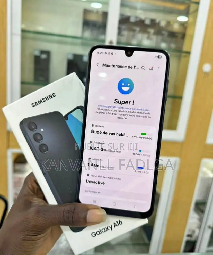 Nouveau Samsung Galaxy A16 256 GB Noir
