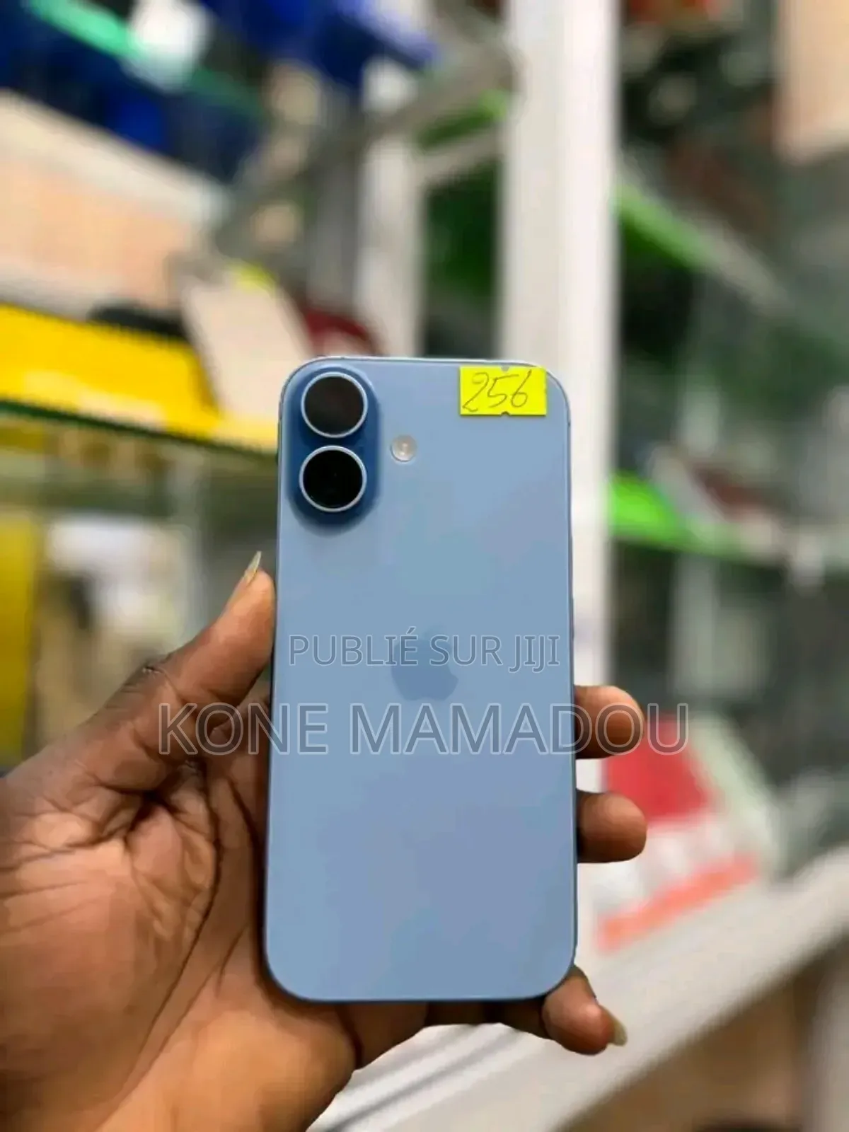 Nouveau Apple iPhone 16 256 GB Bleu