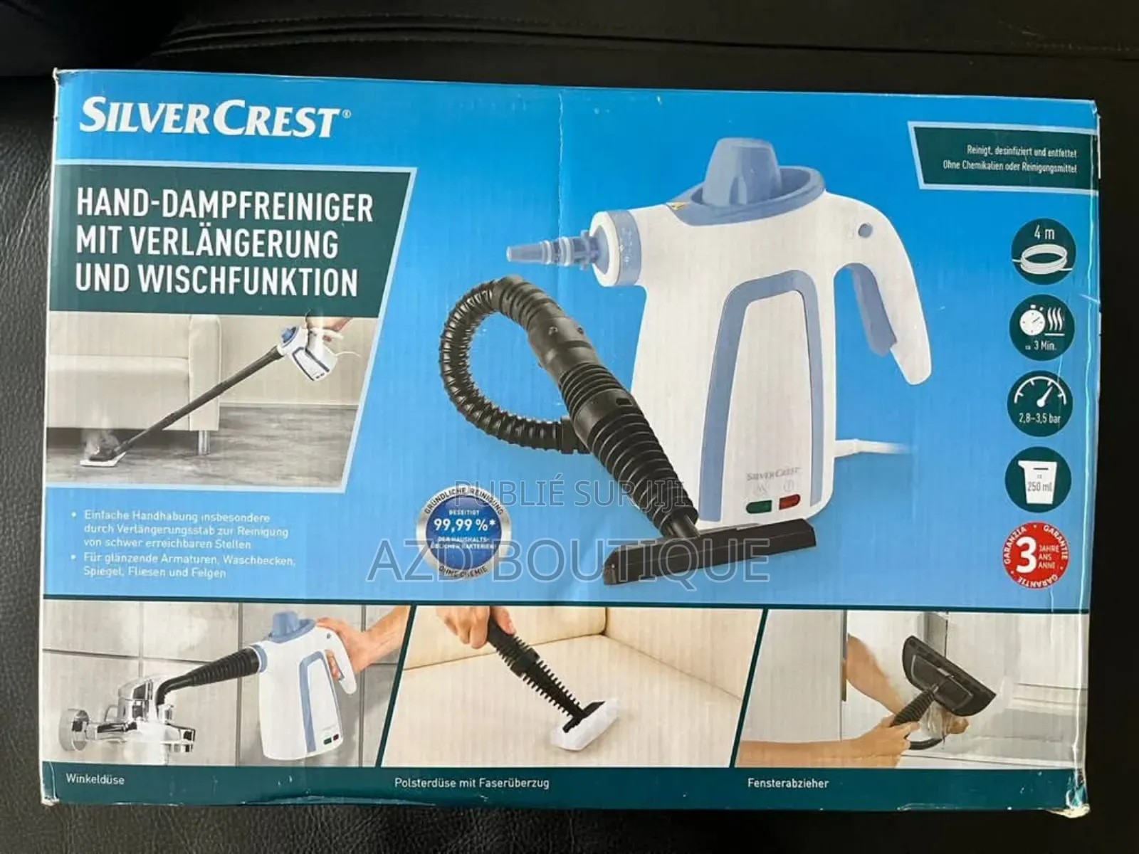 Nettoyeur Vapeur À Main Silvercrest