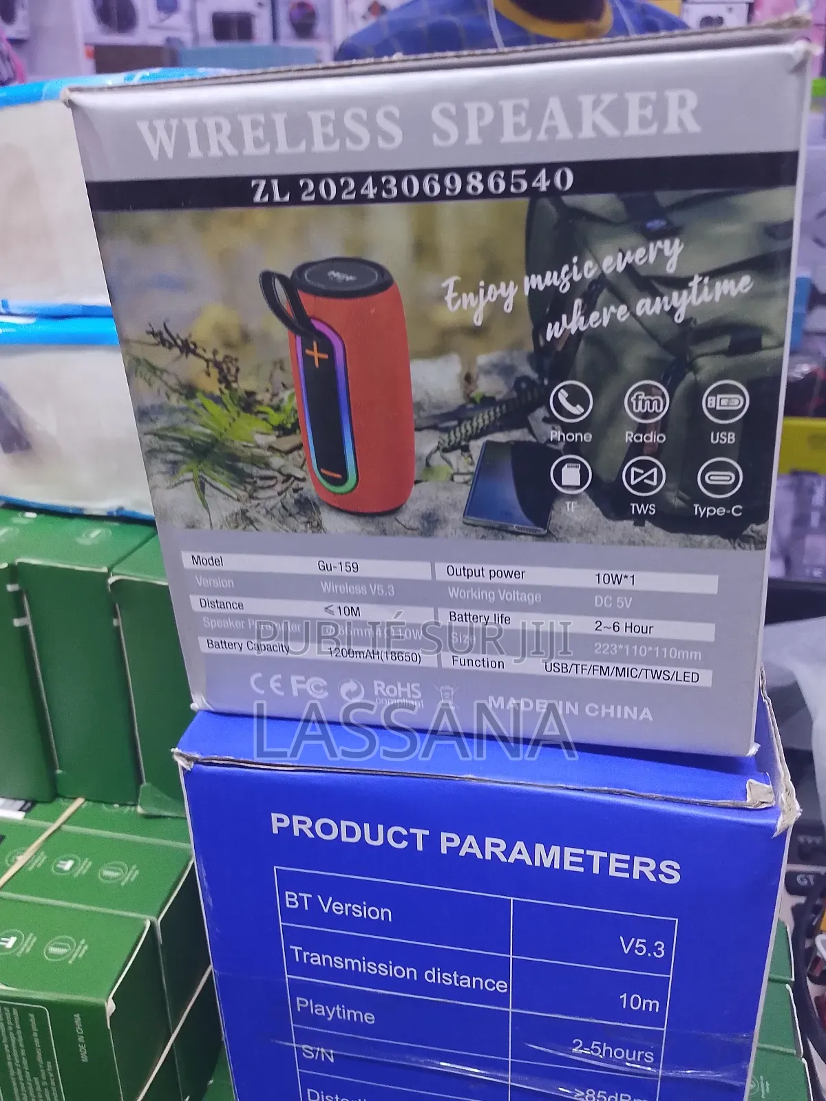 Enceinte Bluetooth Gu 159