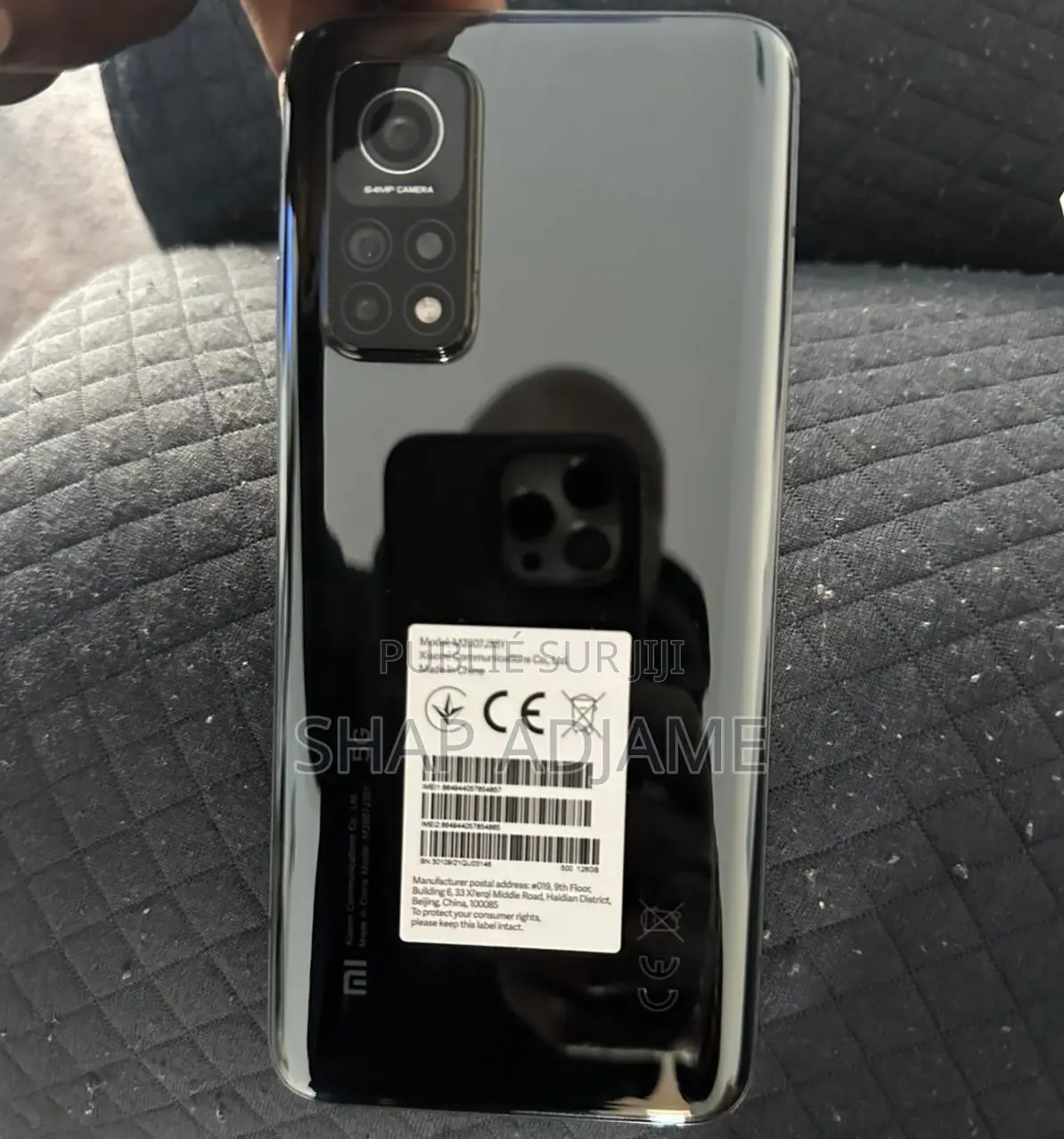 Nouveau Xiaomi Mi 10T 128 GB Noir