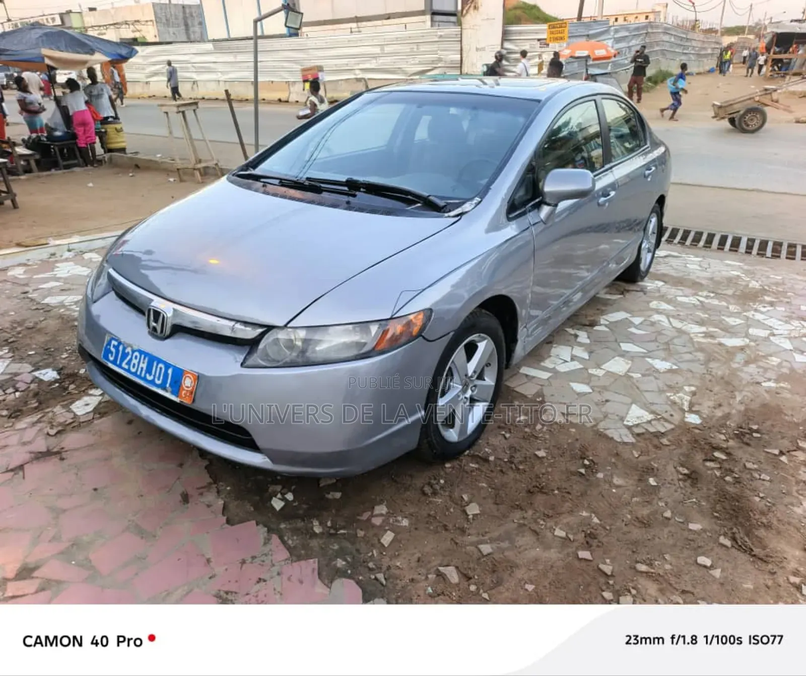 Honda Civic 1.8 Coupe DX 2006 Gris