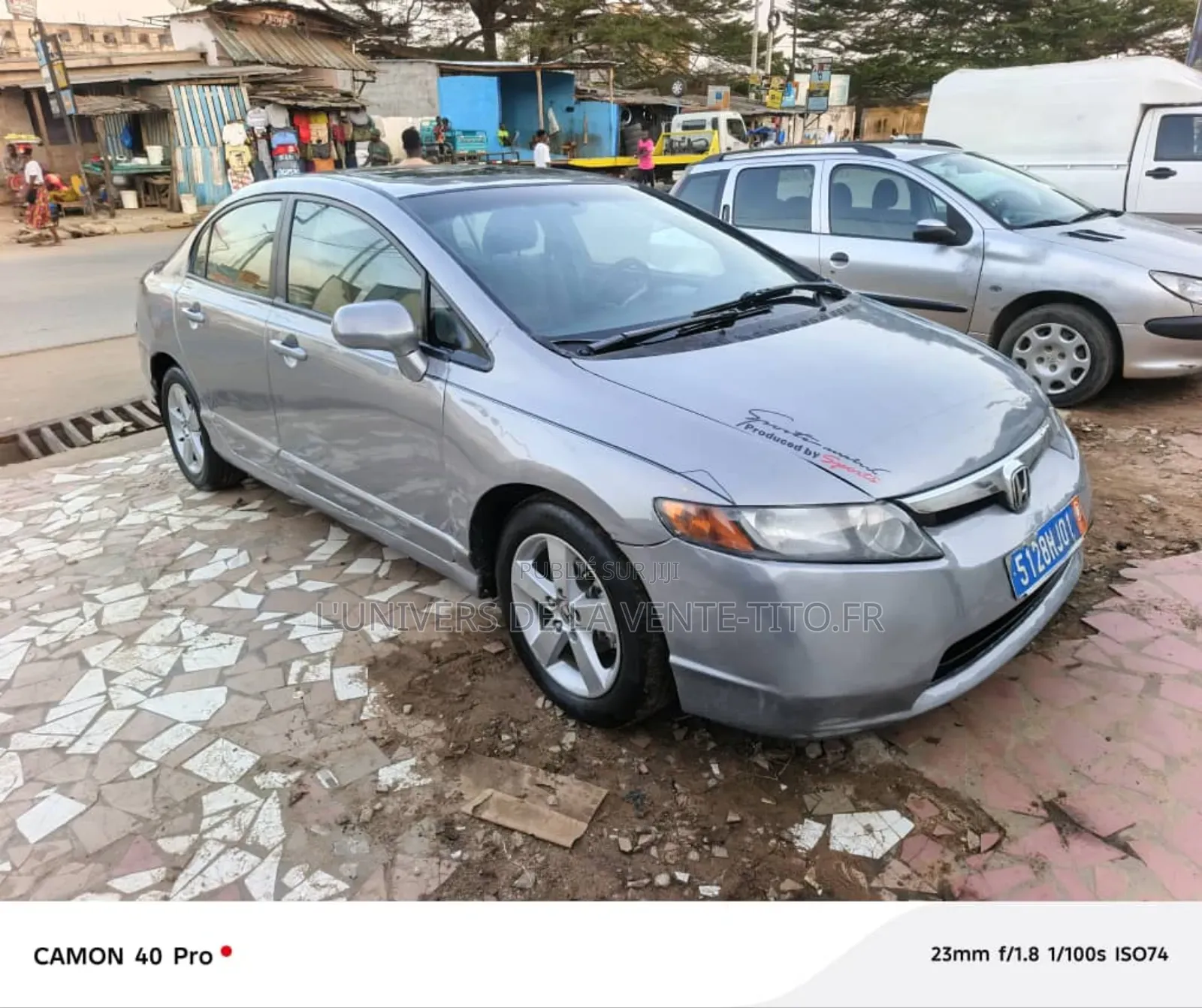 Honda Civic 1.8 Coupe DX 2006 Gris