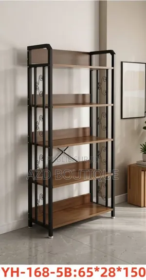 Étagère De Rangement Style Industriel 5 Niveaux