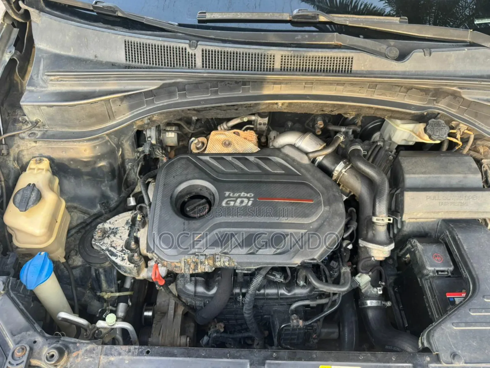 Hyundai Santa Fe 2017 Bleu