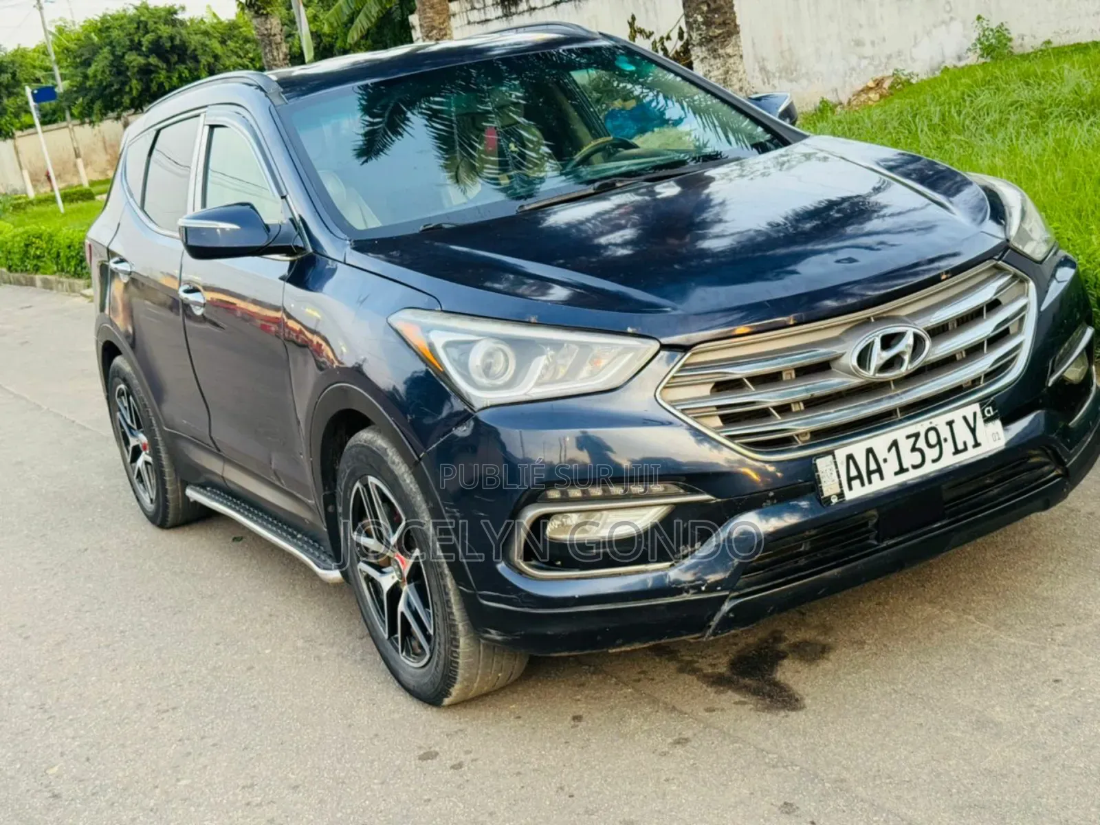 Hyundai Santa Fe 2017 Bleu