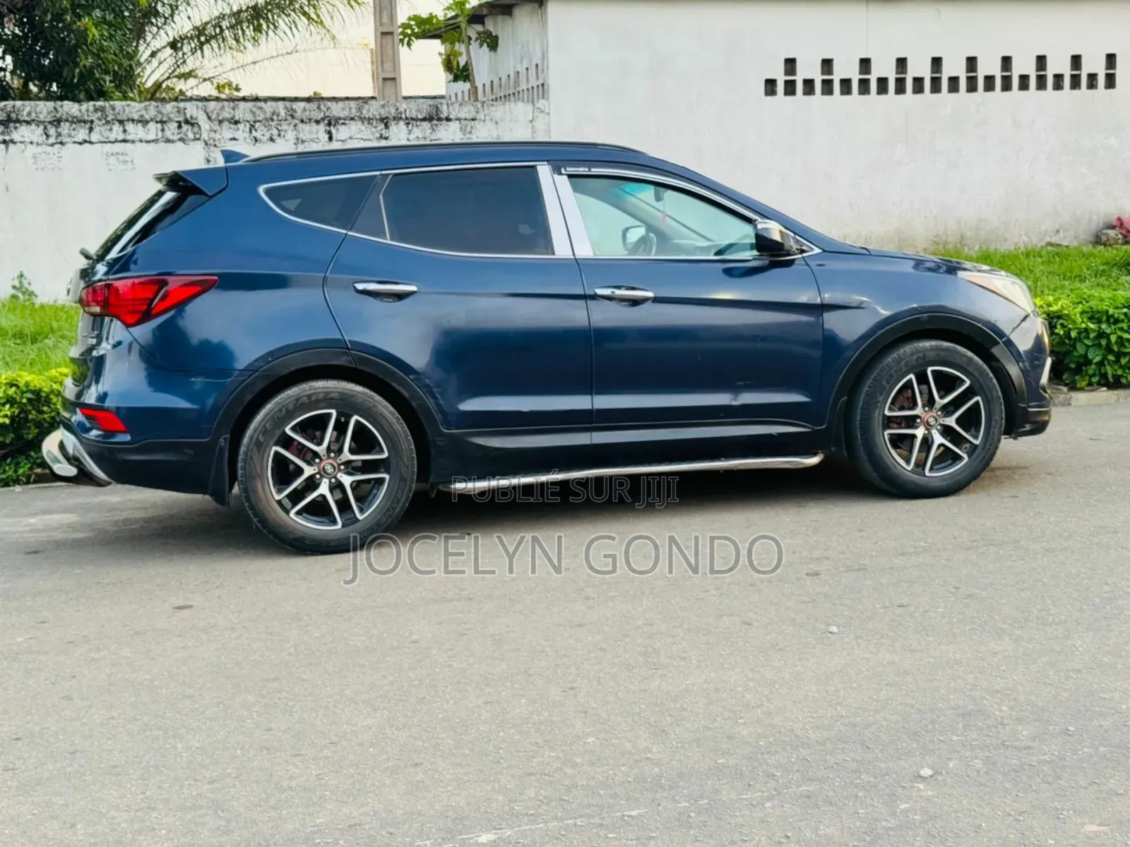 Hyundai Santa Fe 2017 Bleu