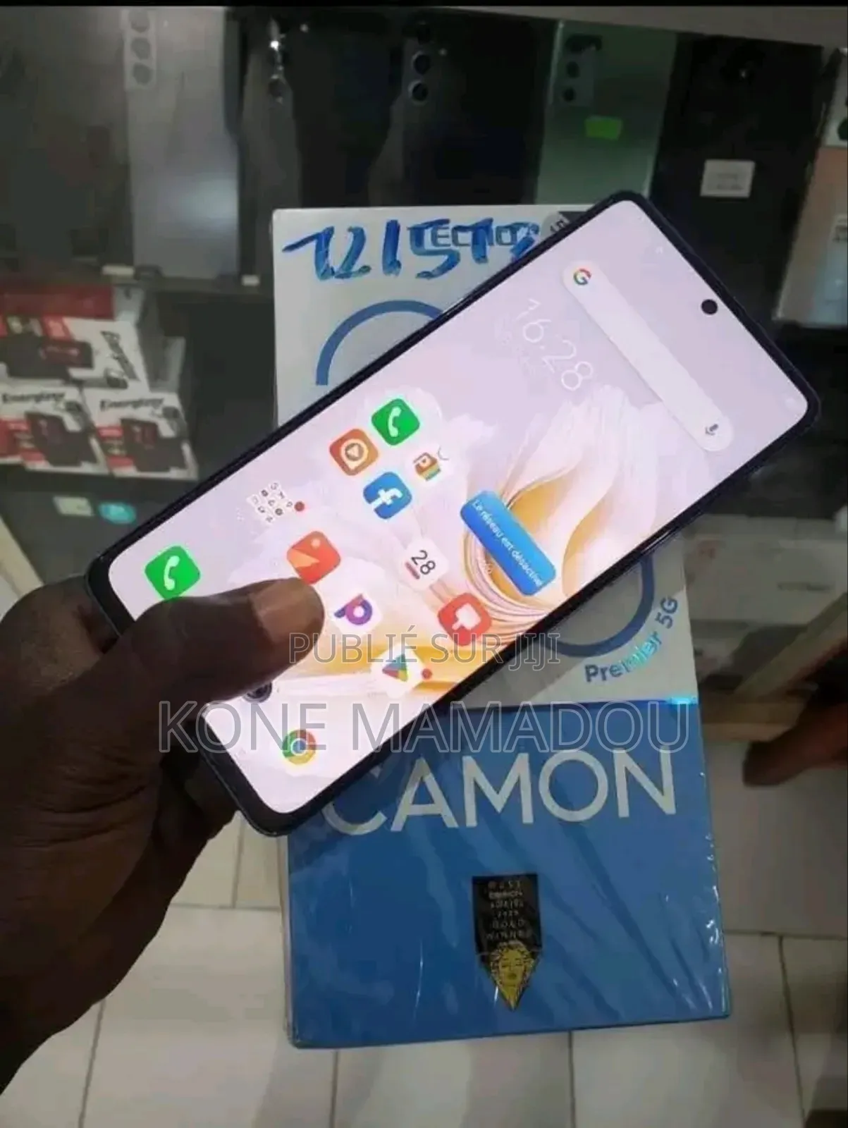 Tecno Camon 20 128 GB Bleu