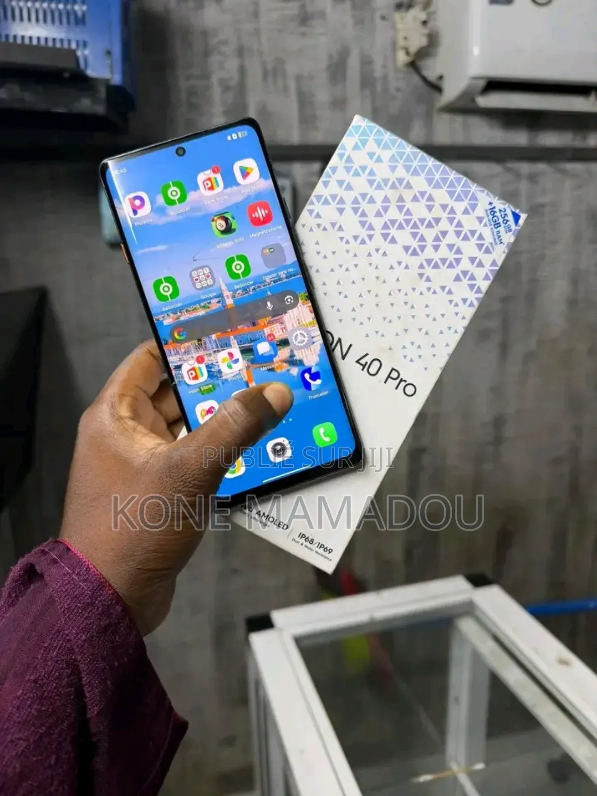 Nouveau Tecno Spark 40 Pro 256 GB Blanc