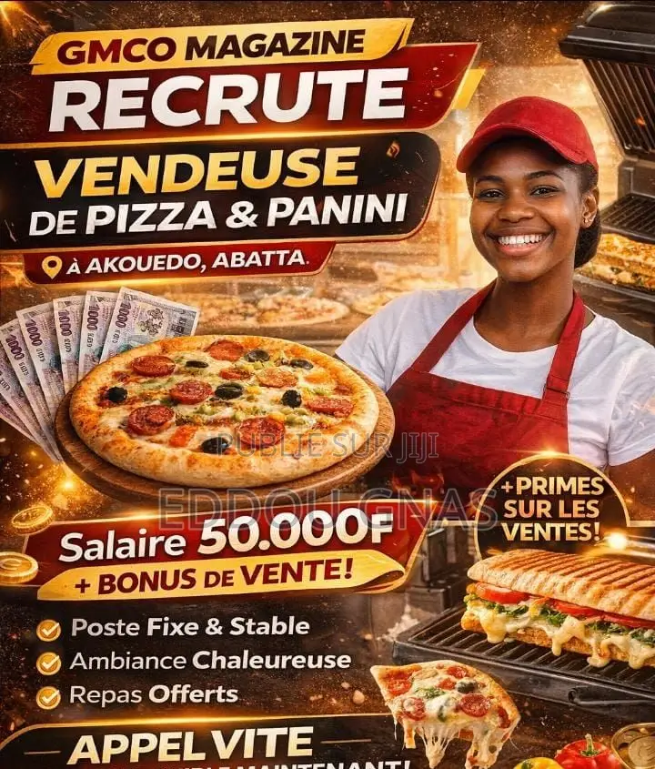 Vendeuse De Pizza