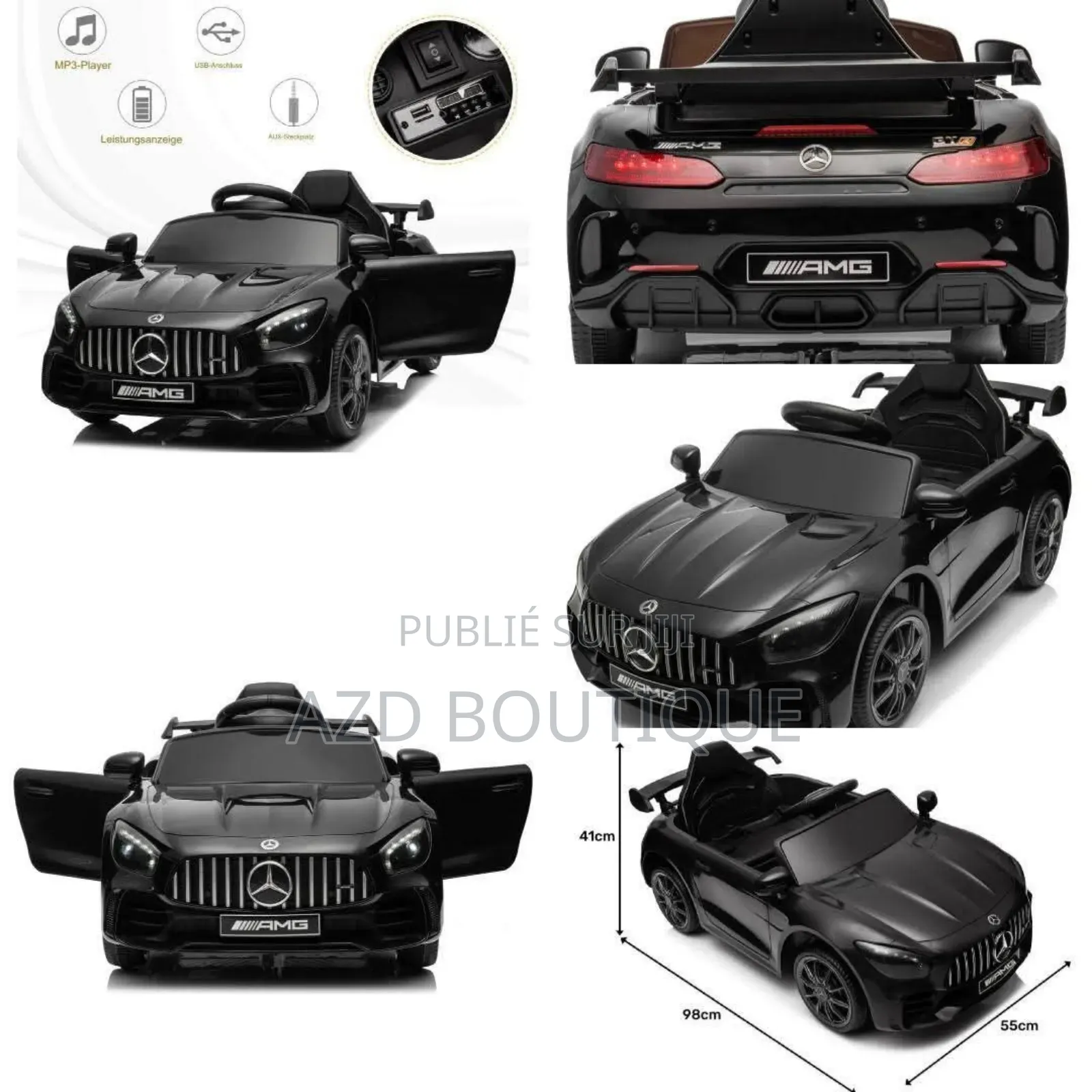 Mercedes Amg Gtr Pour Enfant