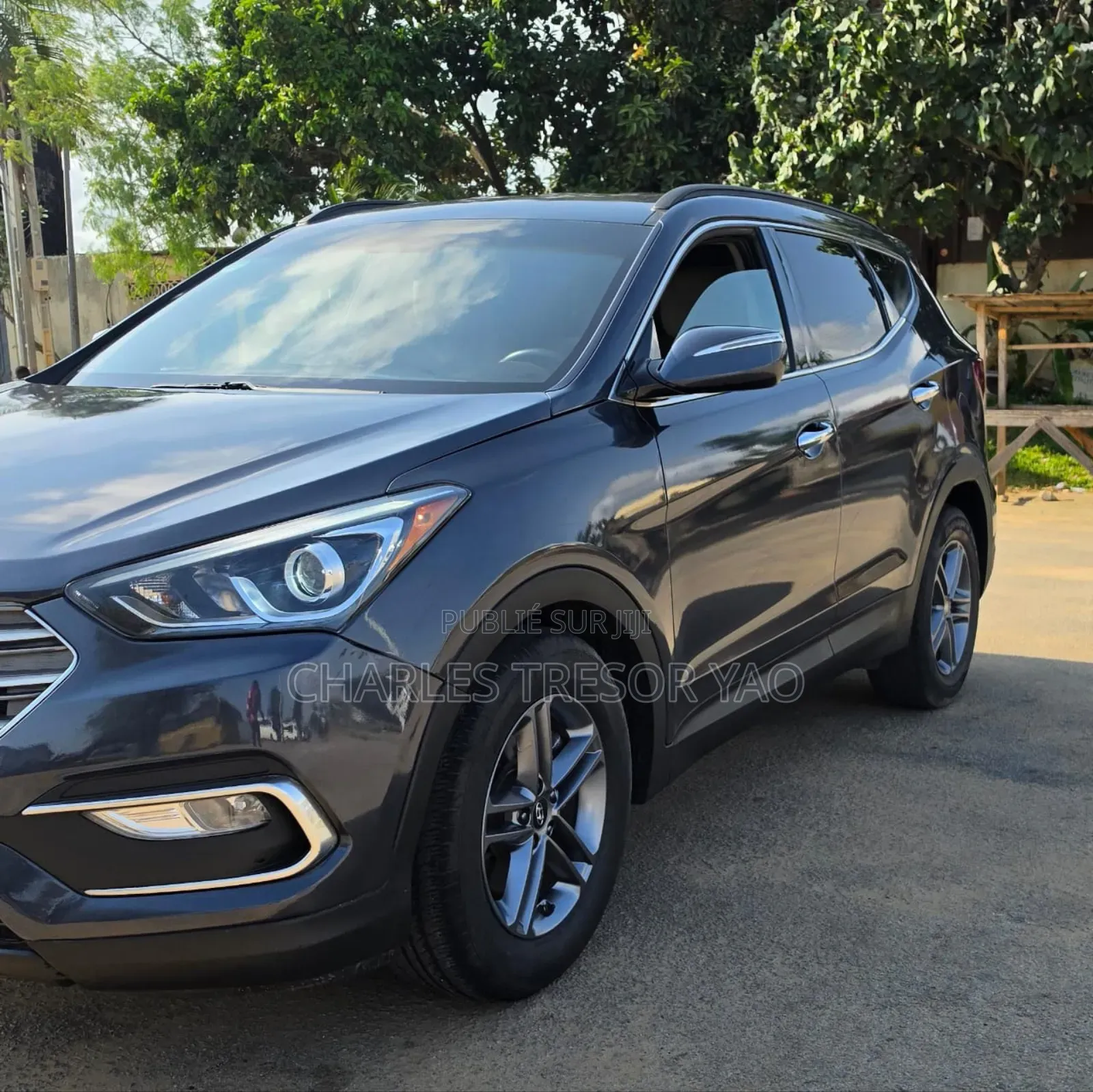 Hyundai Santa Fe Limited AWD 2016 Argenté