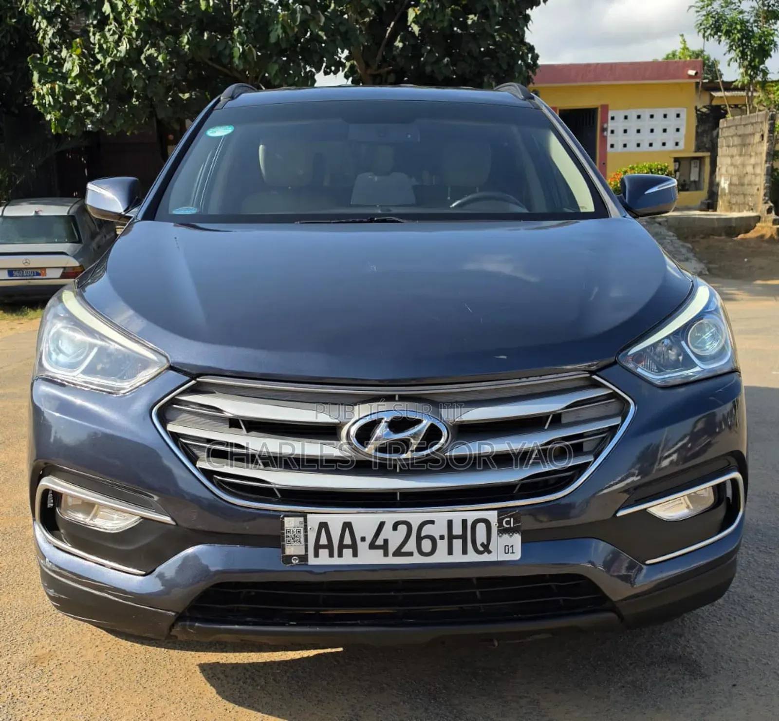 Hyundai Santa Fe Limited AWD 2016 Argenté