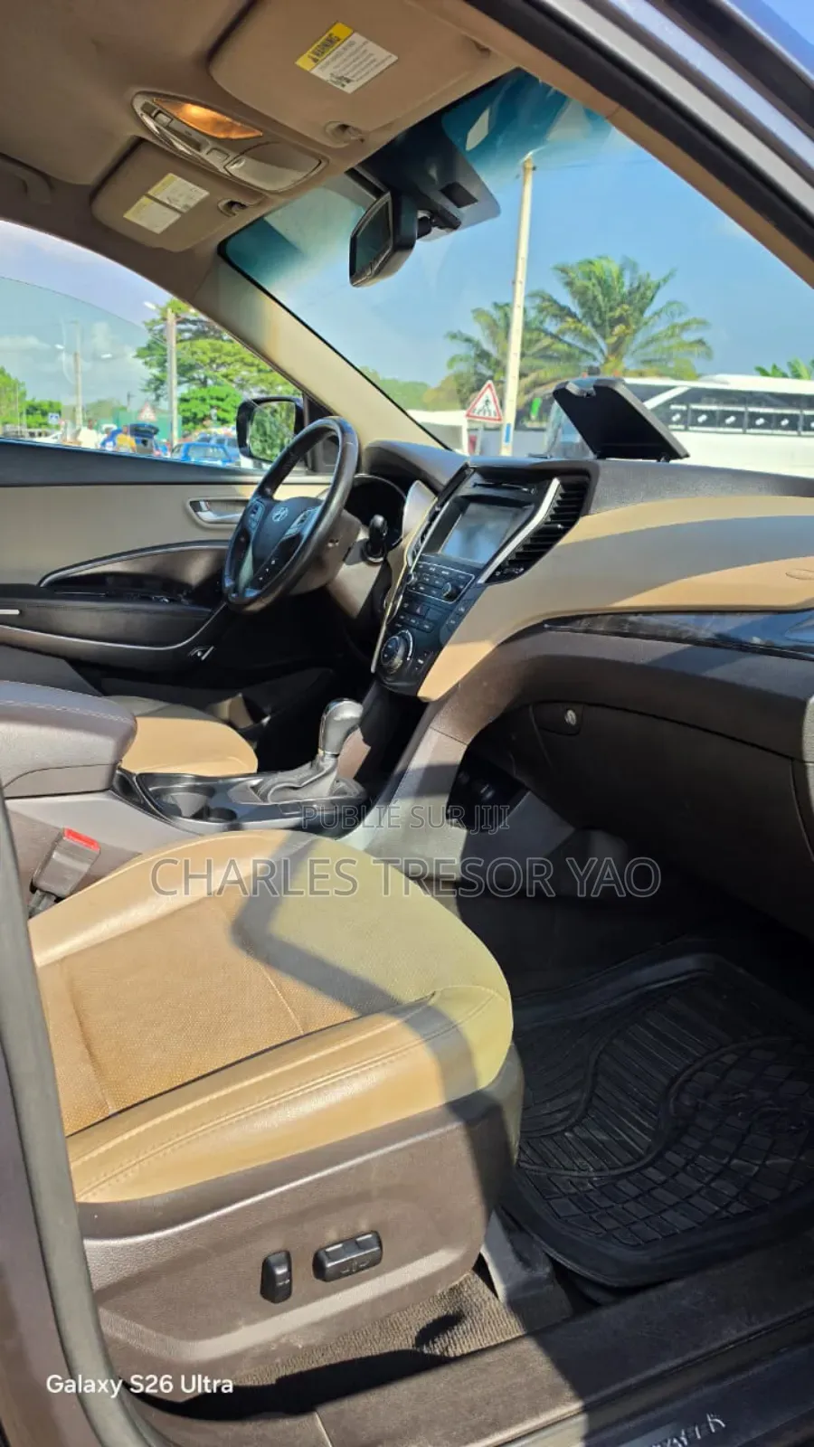 Hyundai Santa Fe Limited AWD 2016 Argenté