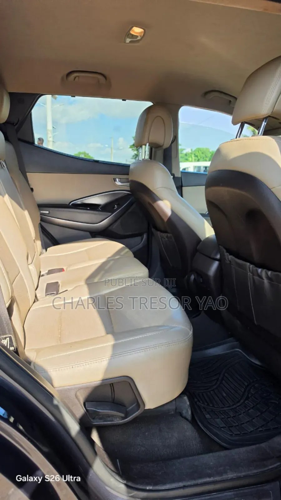 Hyundai Santa Fe Limited AWD 2016 Argenté