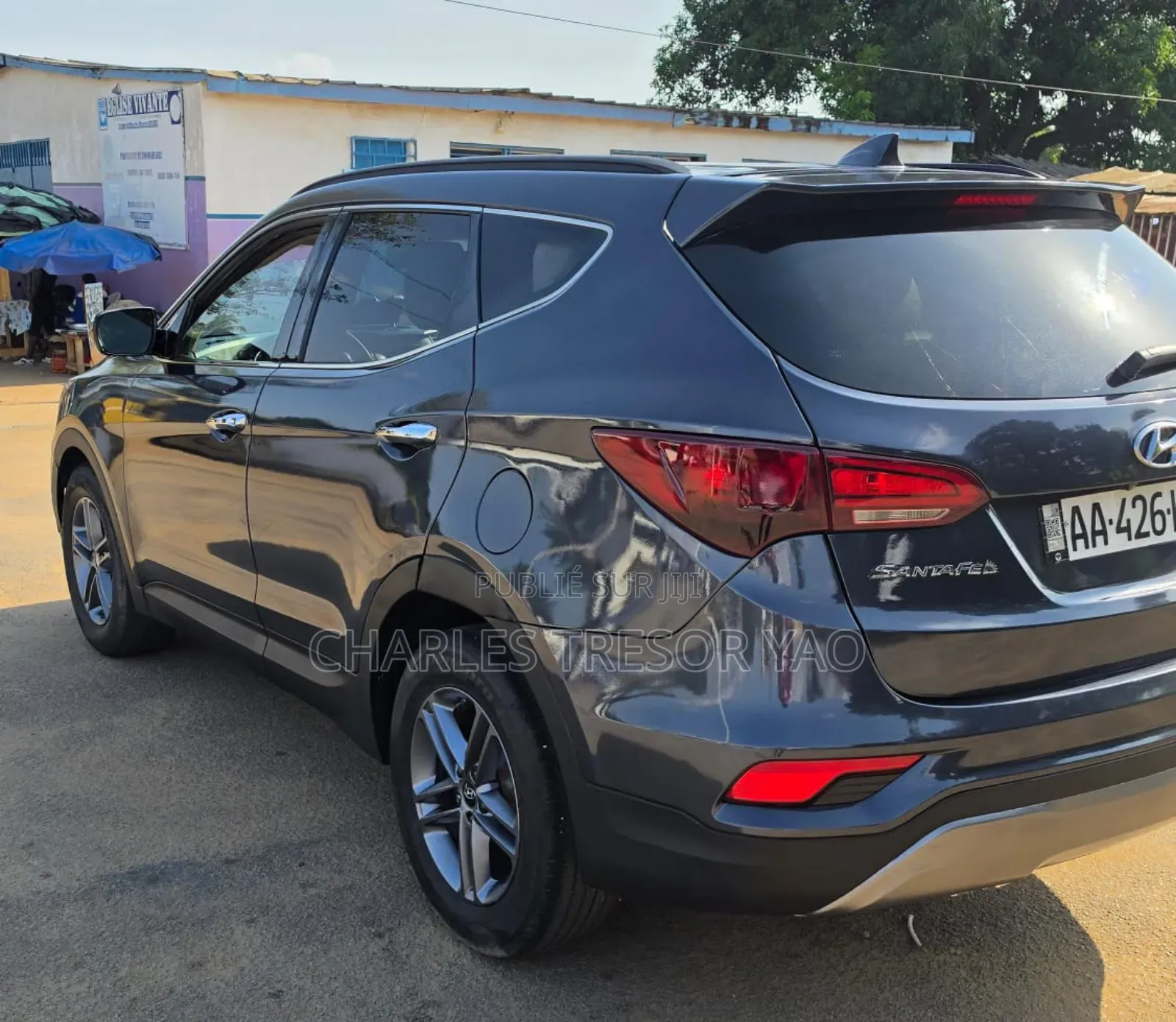 Hyundai Santa Fe Limited AWD 2016 Argenté