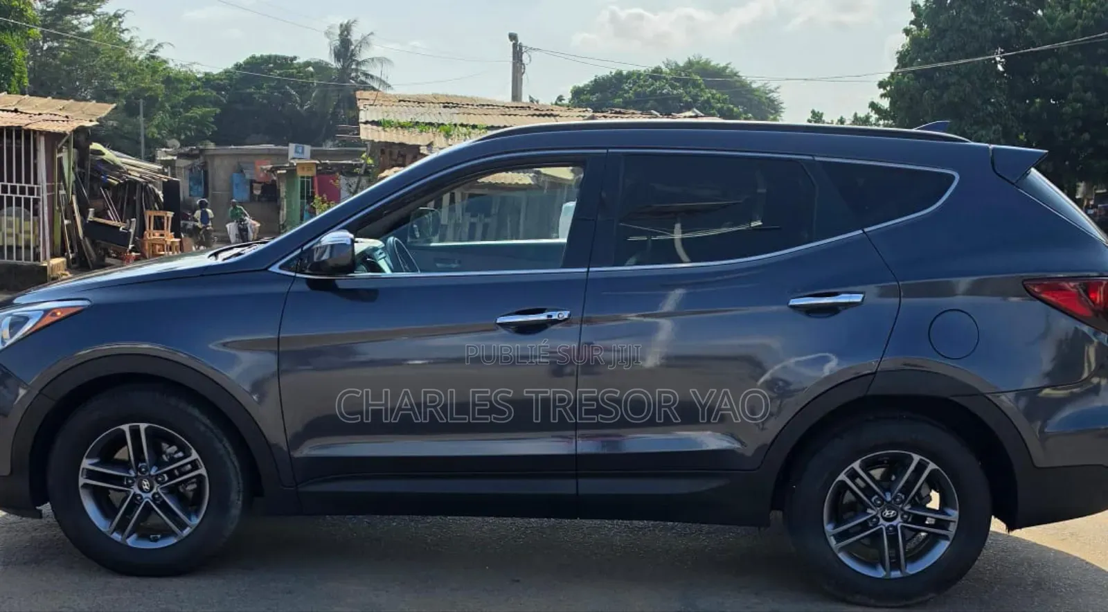 Hyundai Santa Fe Limited AWD 2016 Argenté