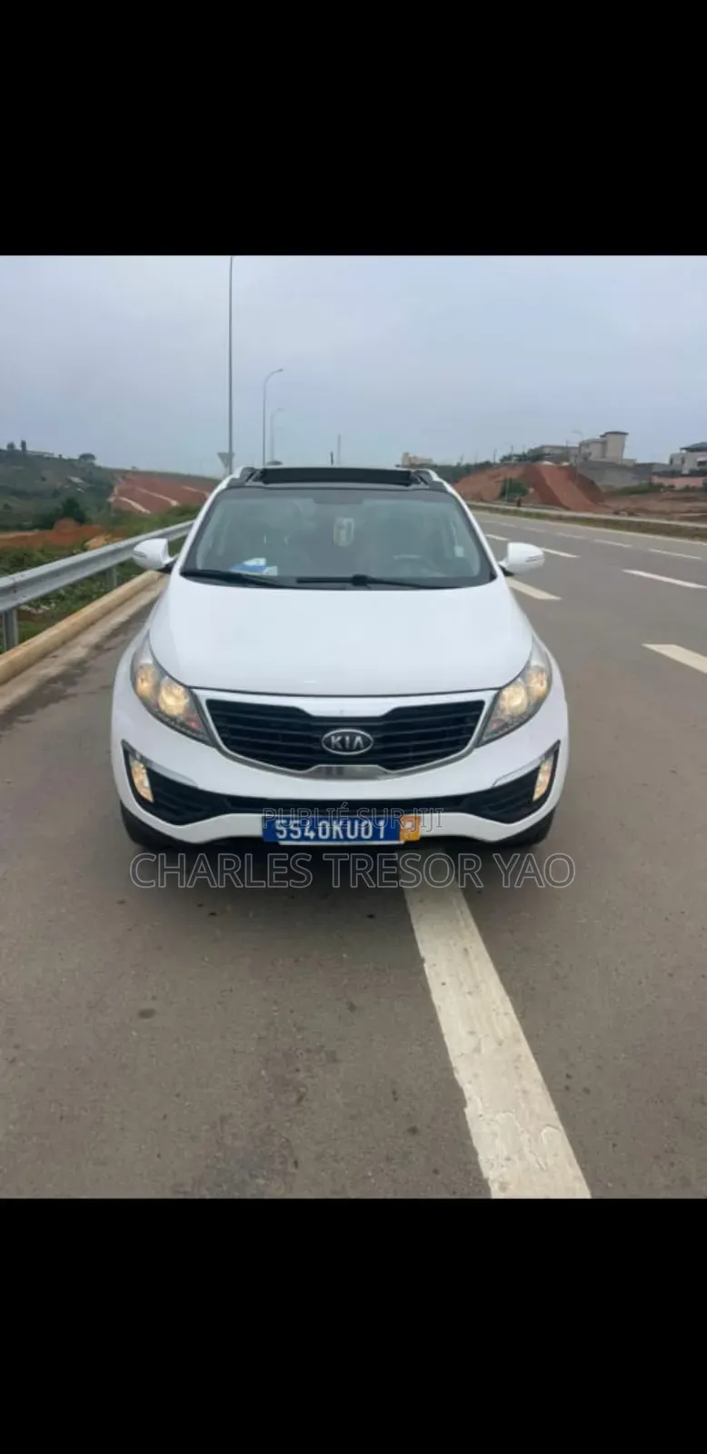 Kia Sportage EX 4dr SUV (2.4L 4cyl 6A) 2013 Blanc