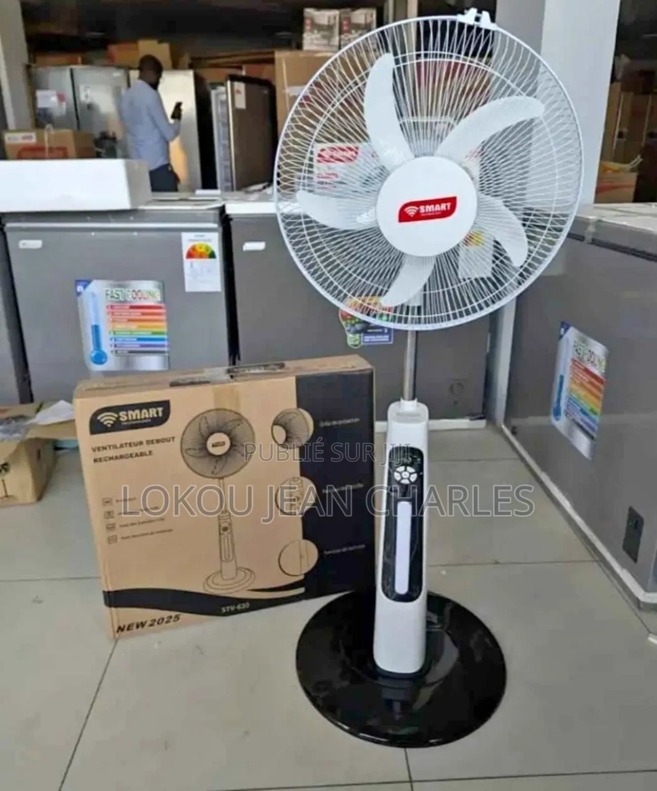 Ventilateur Rechargeable Smart