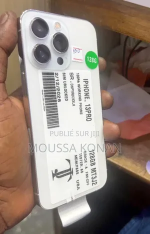 Nouveau Apple iPhone 13 Pro 128 GB Blanc