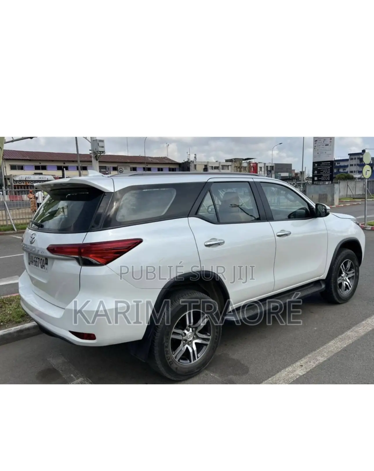 Nouveau Toyota Fortuner 2025 Blanc
